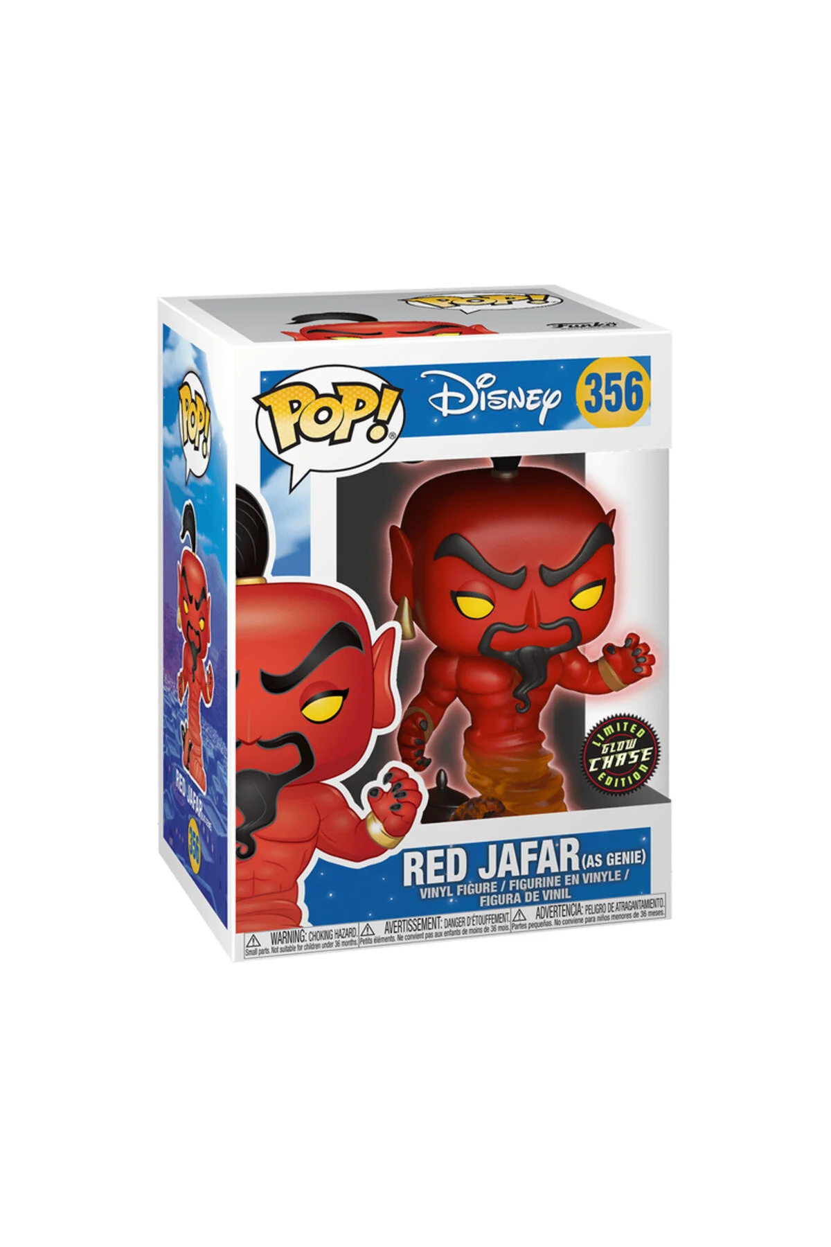 فیگور علاءالدین رد جعفر در نقش GENIE LIMITED EDITION GLOW CHASE VARIANT POP! وینیل Funko