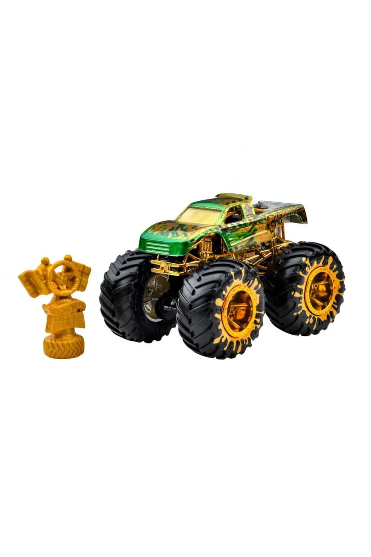 ماشین اسباب بازی MONSTER TRUCKS BIGFOOT TROPHY CHAMPIONS GUNKSTER JDV99 از ترکیه HOT WHEELS
