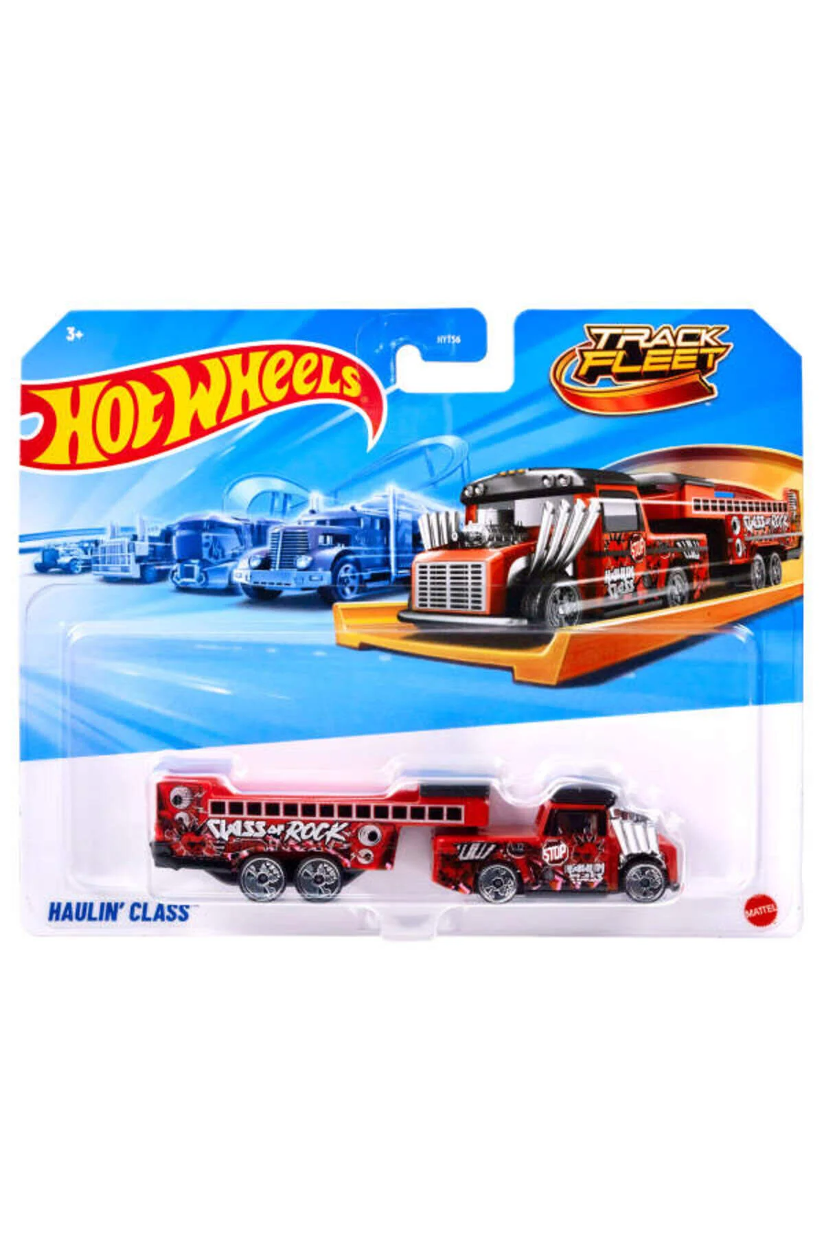 کامیون و ماشین آلات ساختمانی اسباب بازی 1:64 2 HAULIN 'CLASS JCM68 HOT WHEELS