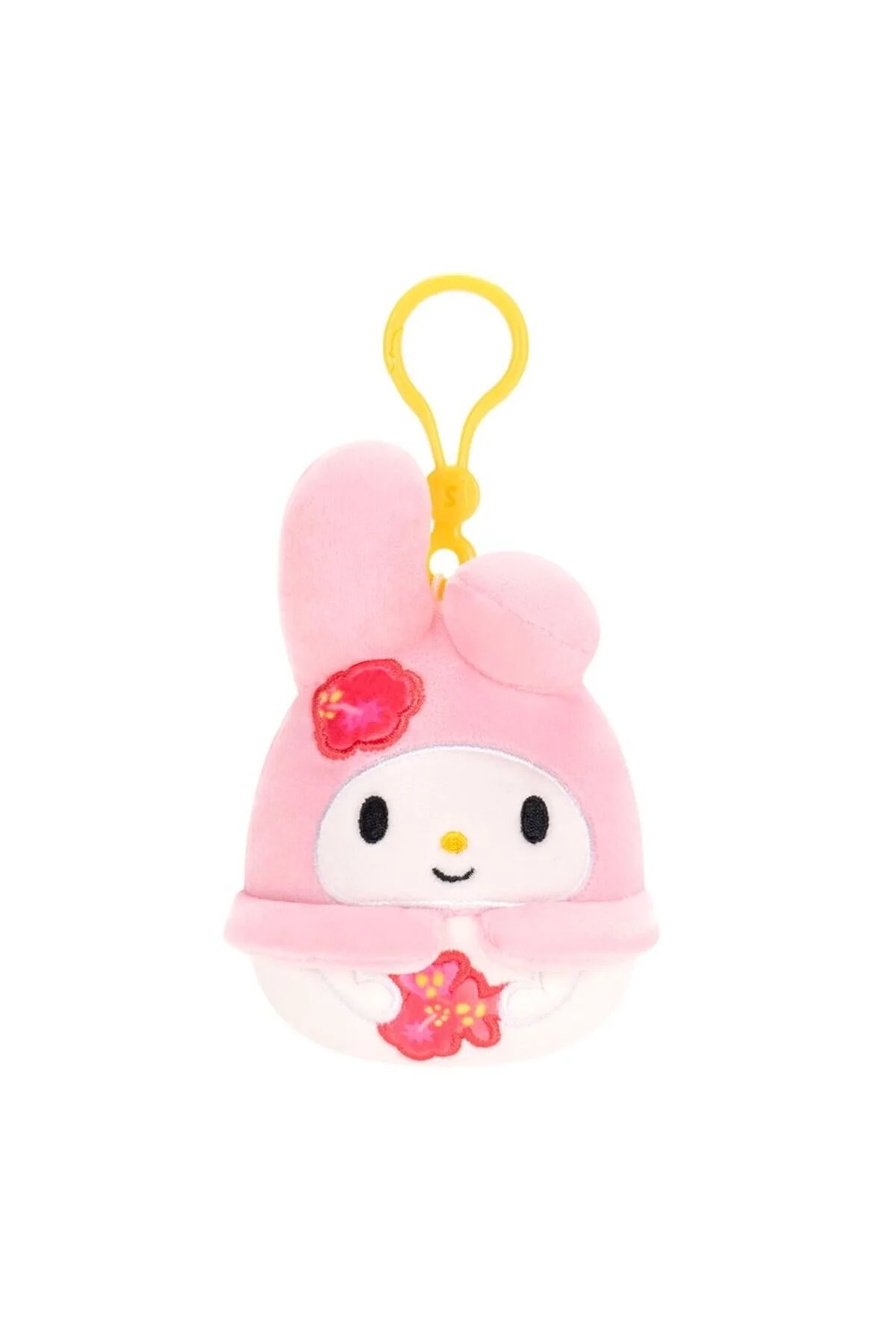 اسباب بازی های پشمی سریال HELLO KITTY WITH CLIP MY MELODY 9CM SN00596 Squishmallows