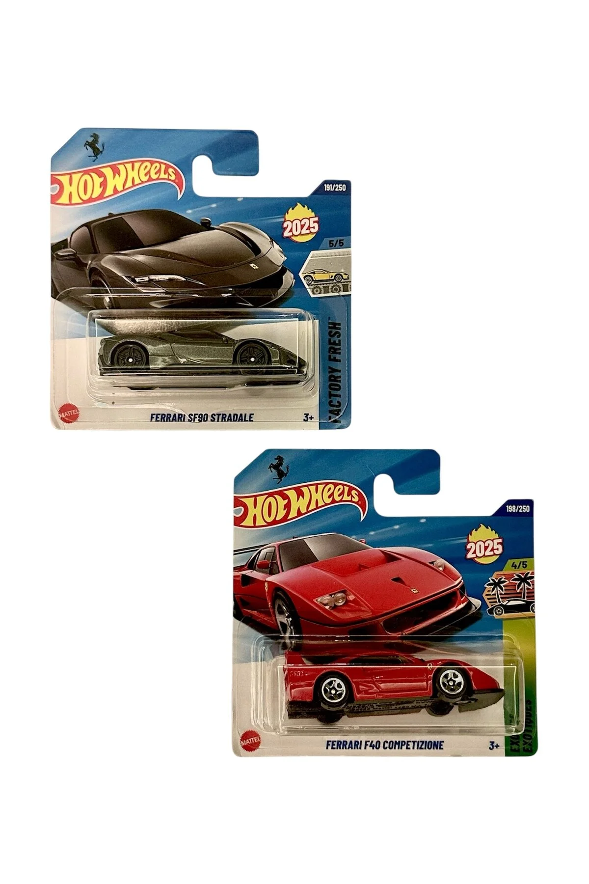 ماشین اسباب بازی فراری SF90 STRADALE F40 COMPETIZIONE از ترکیه HOT WHEELS