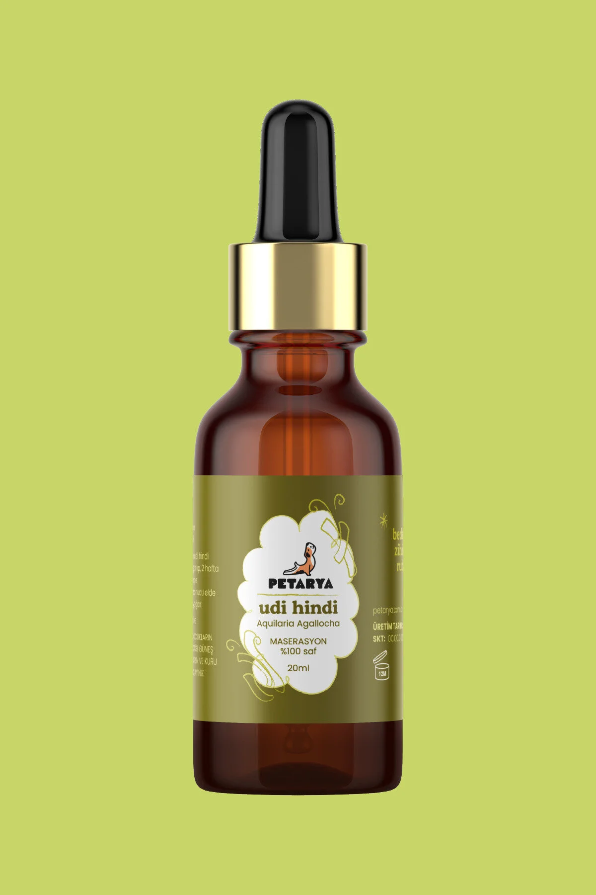 روغن مراقبتی بوقلمون UDI 100 ٪ خالص 20ML PETARYA