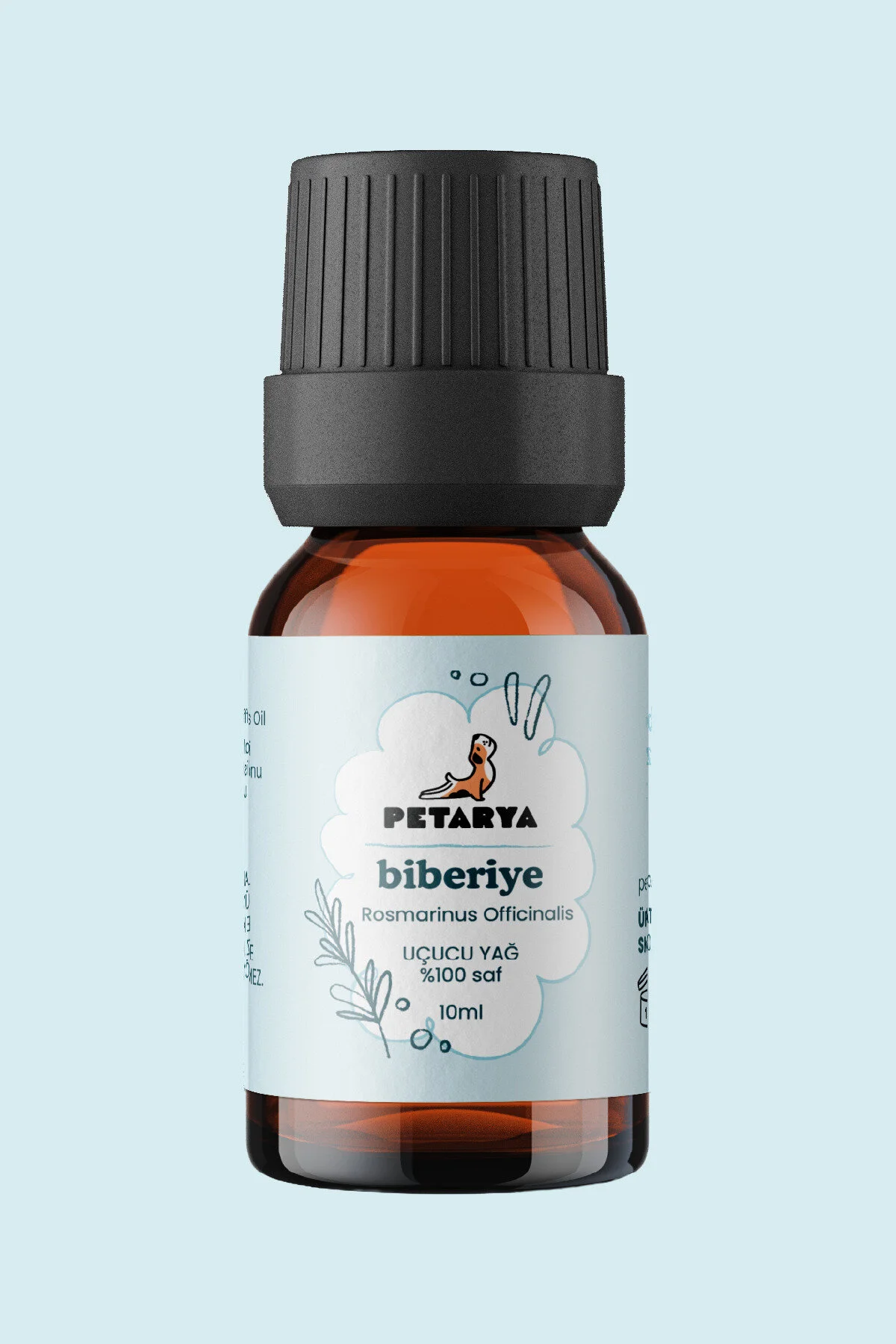 روغن مراقبتی رزماری 100 ٪ خالص 10 میل PETARYA