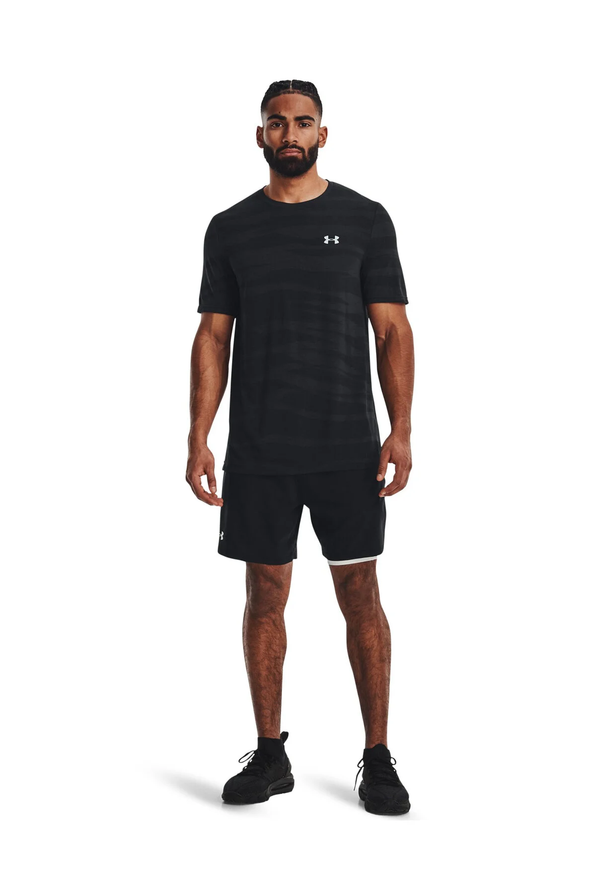 شلوارک و برمودا مشکی مردانه م سیاه اورجینال Under Armour