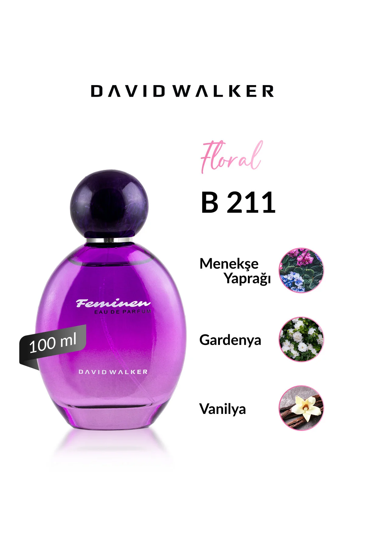 David Walker عطر زنانه دیلی B211 Flower&amp;Fruit ادوتویلت 100ml
