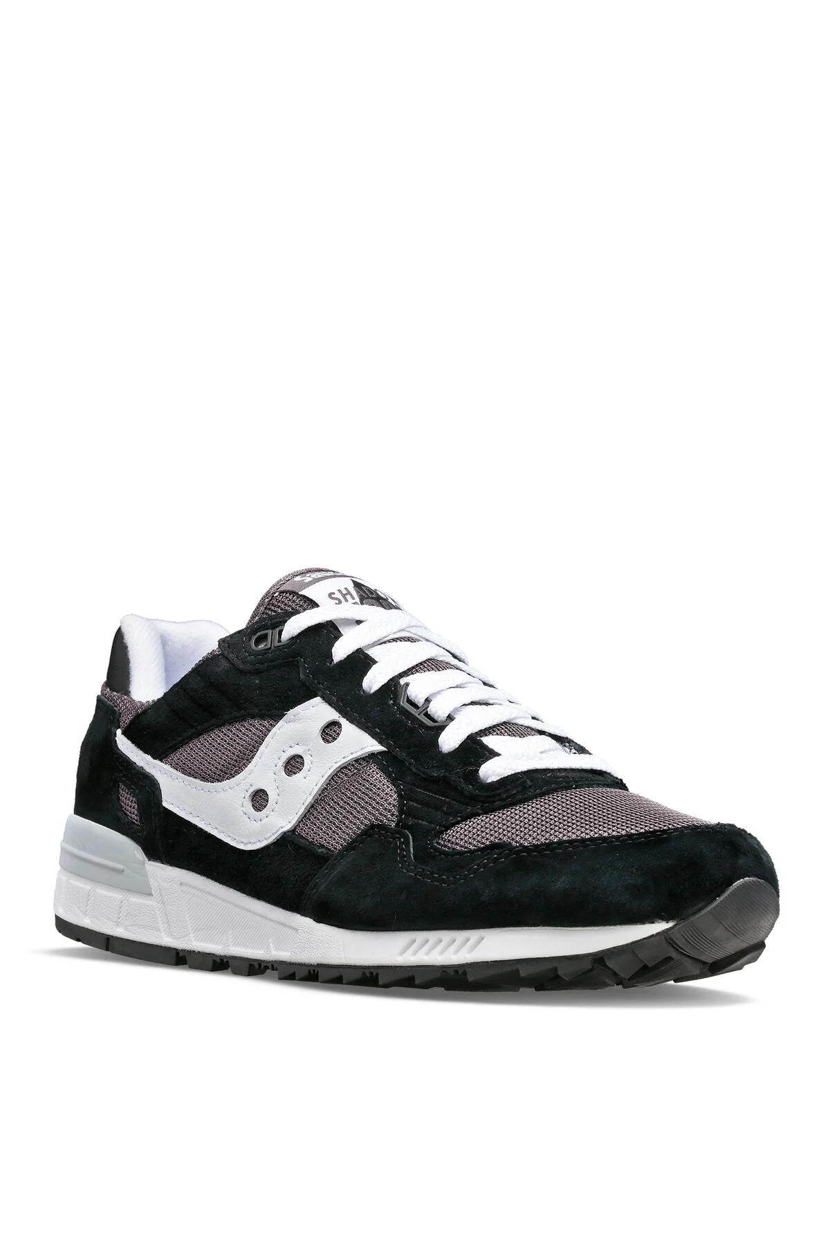 کفش مردانه سیاه خاکستری مردان سفید پوست سایه 5000 ساکنی SAUCONY