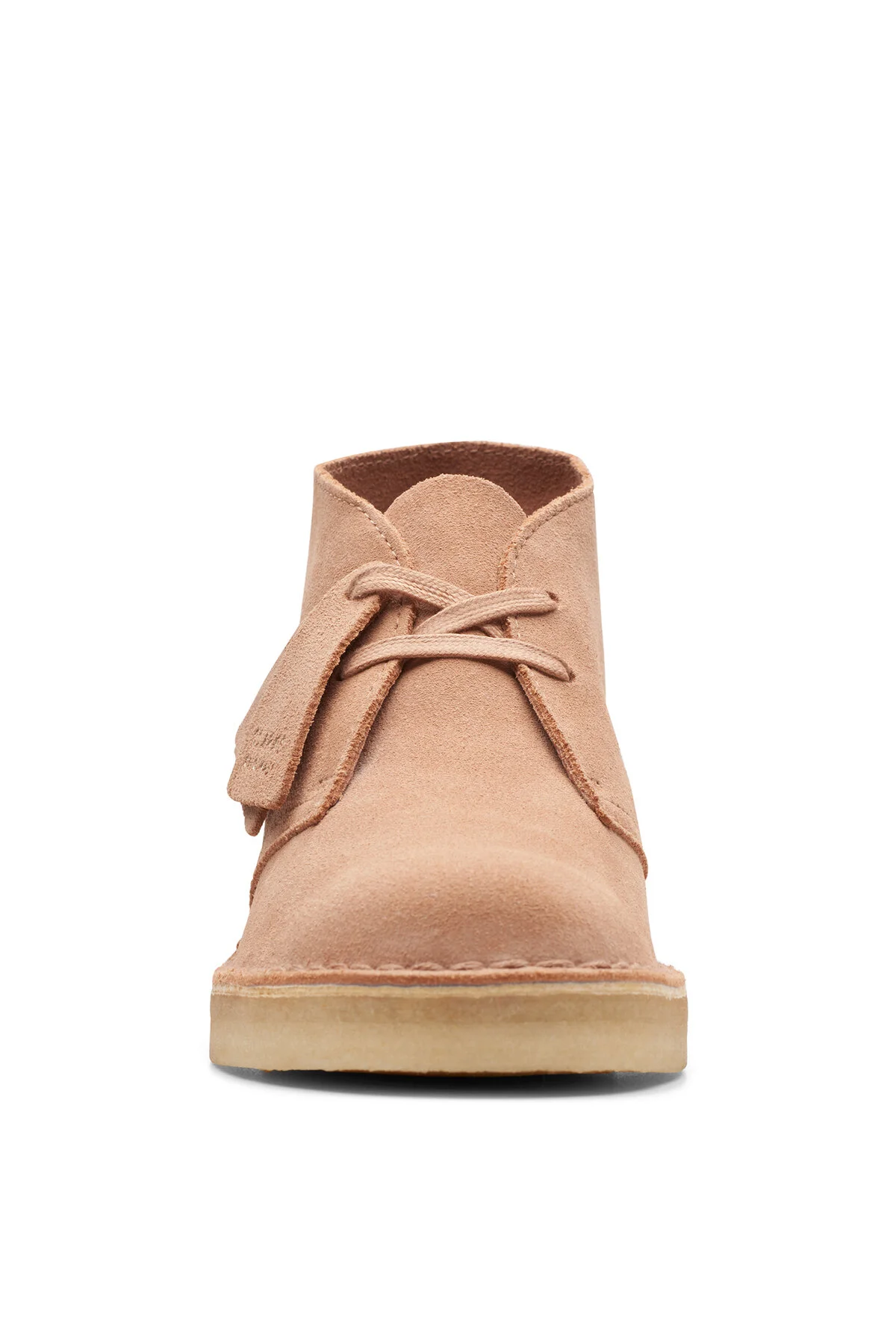 کفش زنانه مسطح زن قهوه ای جیر کلارکس CLARKS