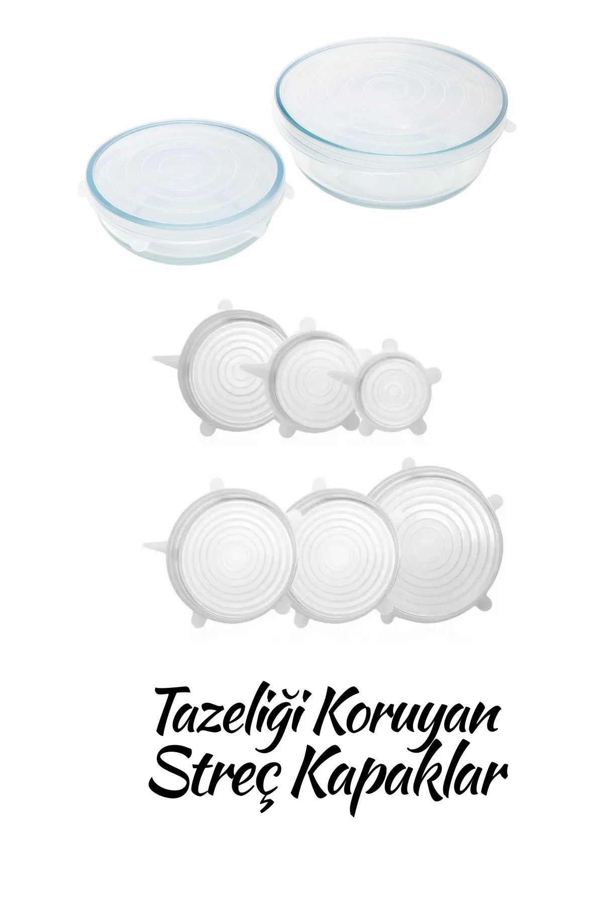 ظرف نگهدارنده نارنجی سیلیکون 2 طول پوشش پیستال دور و کشش 6 Kitchen Design Lab