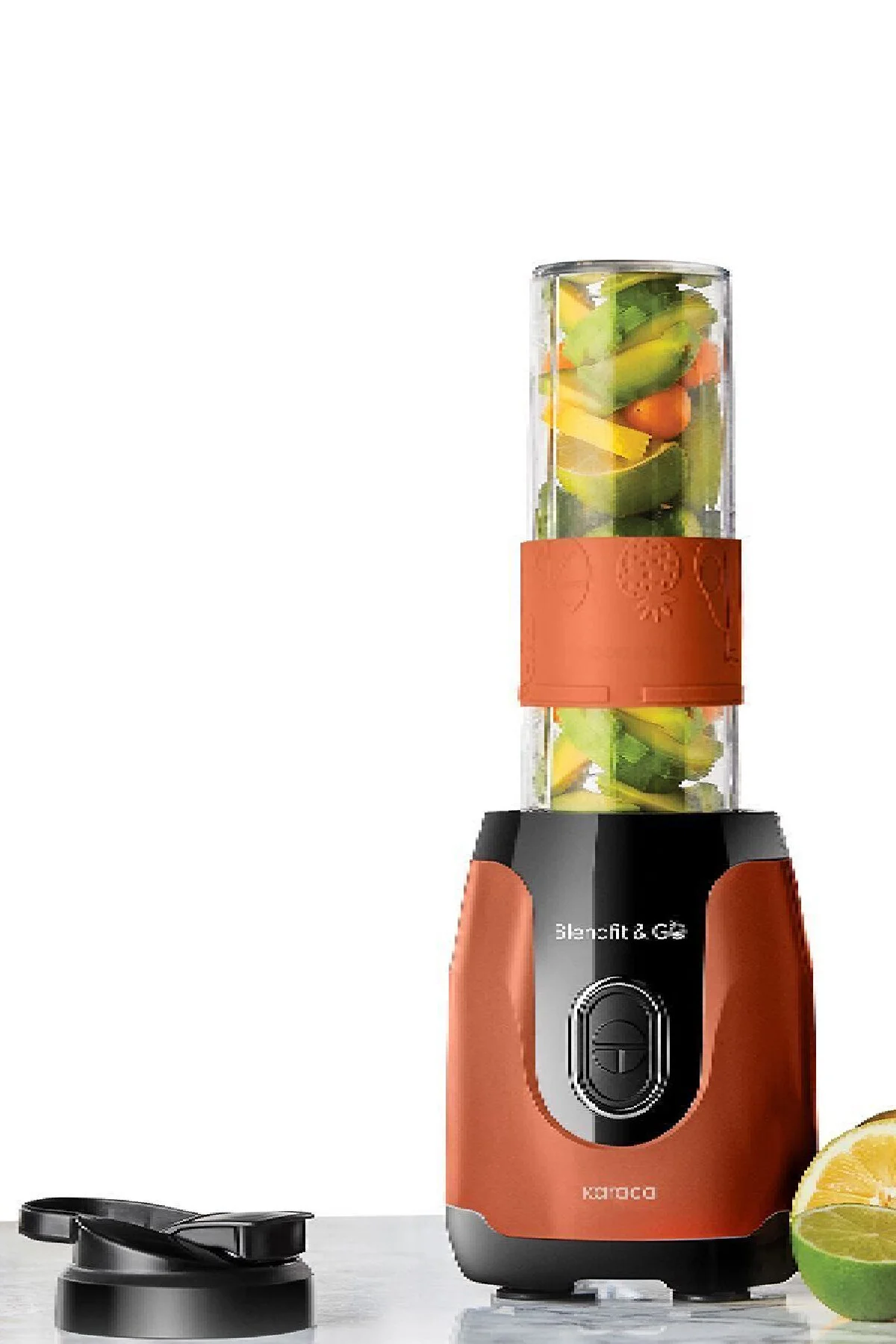 مخلوط کن شخصی BLENDFIT GO PERSONAL SMOOTHIE BLENDER SUNBURN اورجینال Karaca