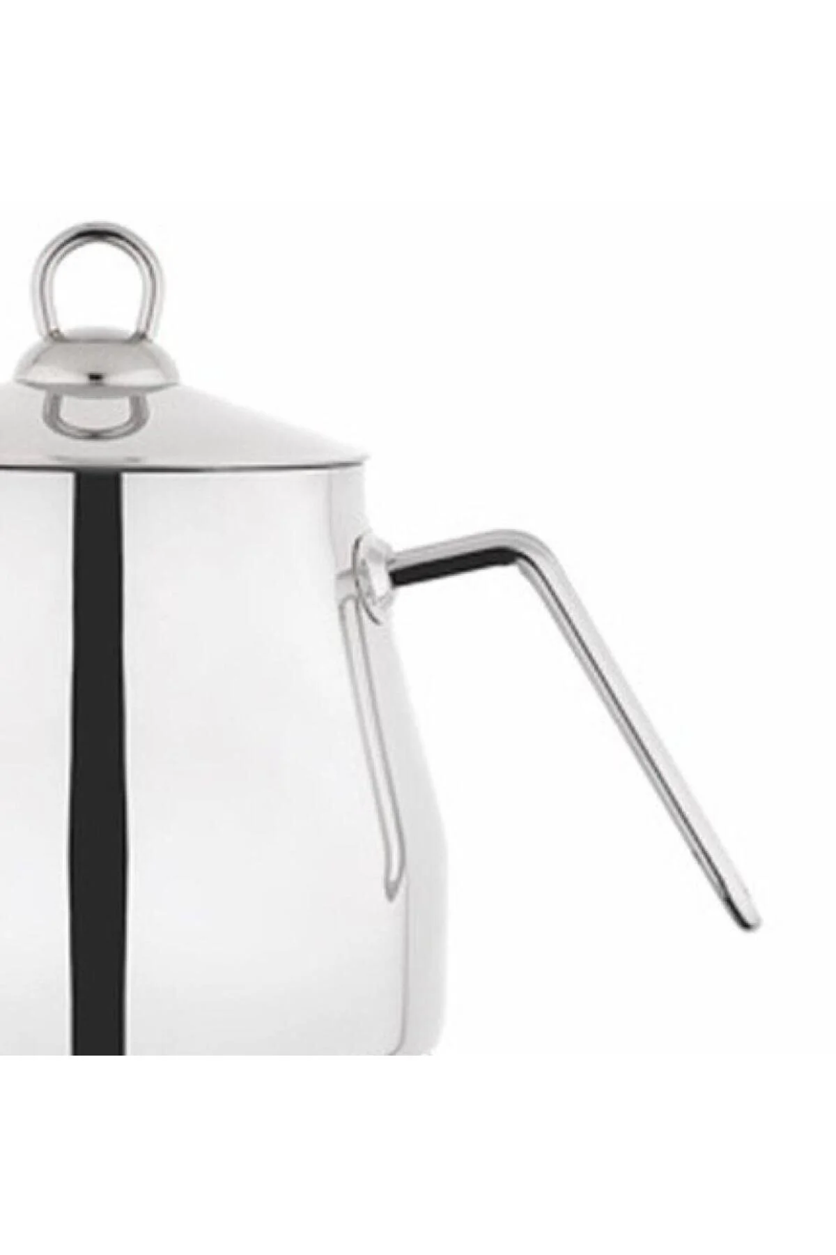 چای ساز ست قوری استنلس استیل لاینز سایز XXL دسته فلزی 3070 Kapris