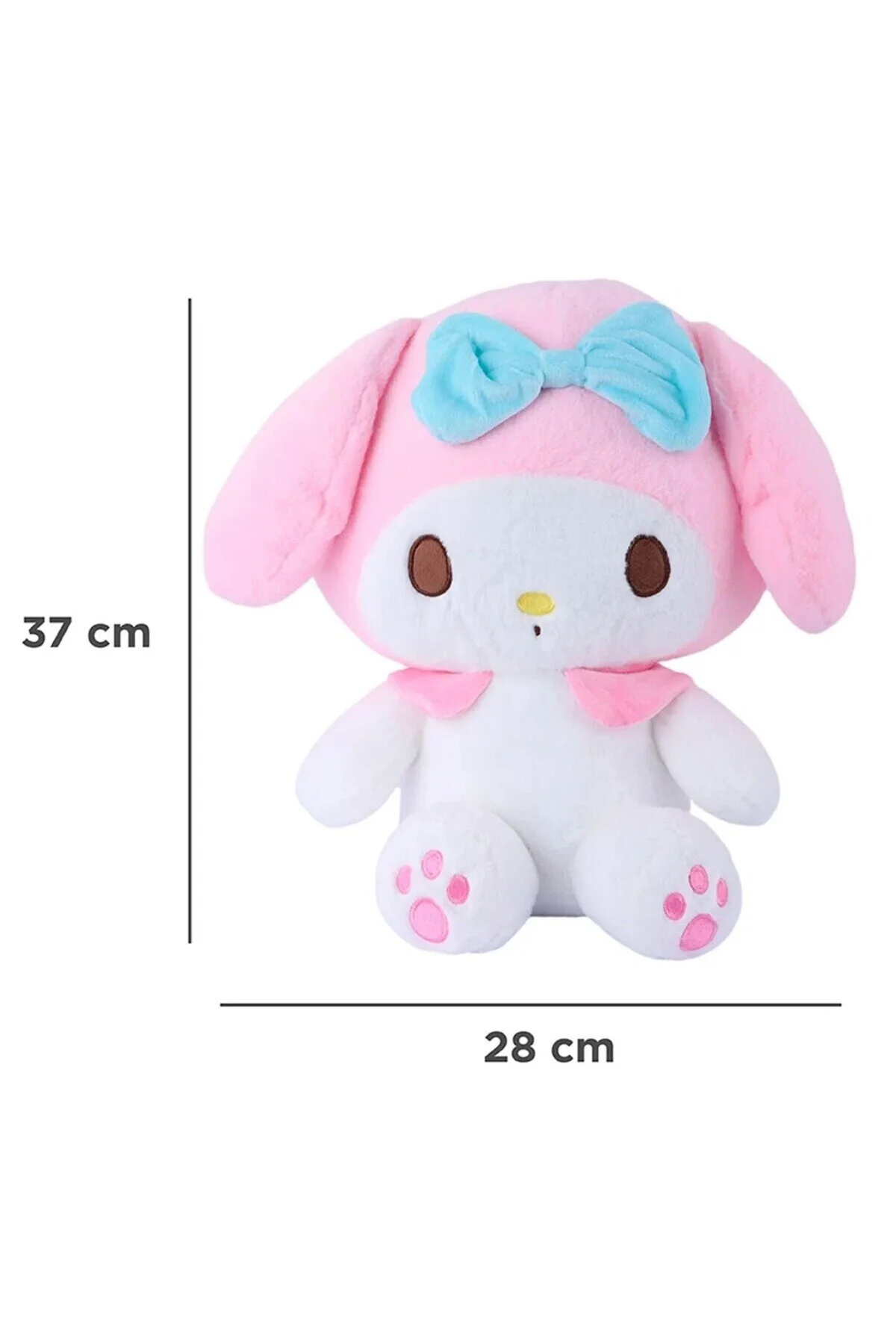 اسباب بازی های پشمی مخمل خواب دار با مجوز SANRIO 41 سانتی متر ملودی من Miniso