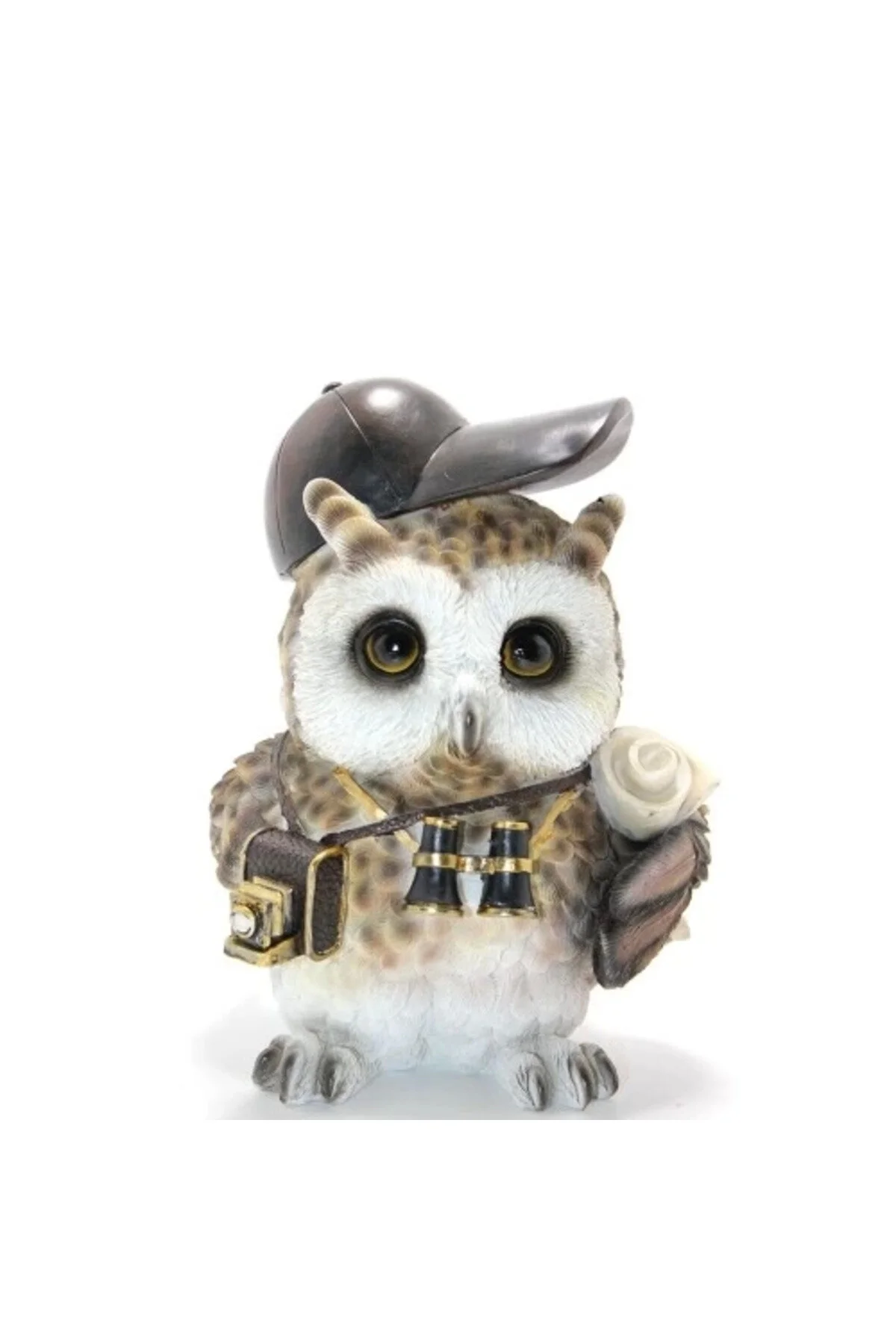 فیگور شکل جغد پلی استر STEAMPUNK مدل 2 Glowify Store