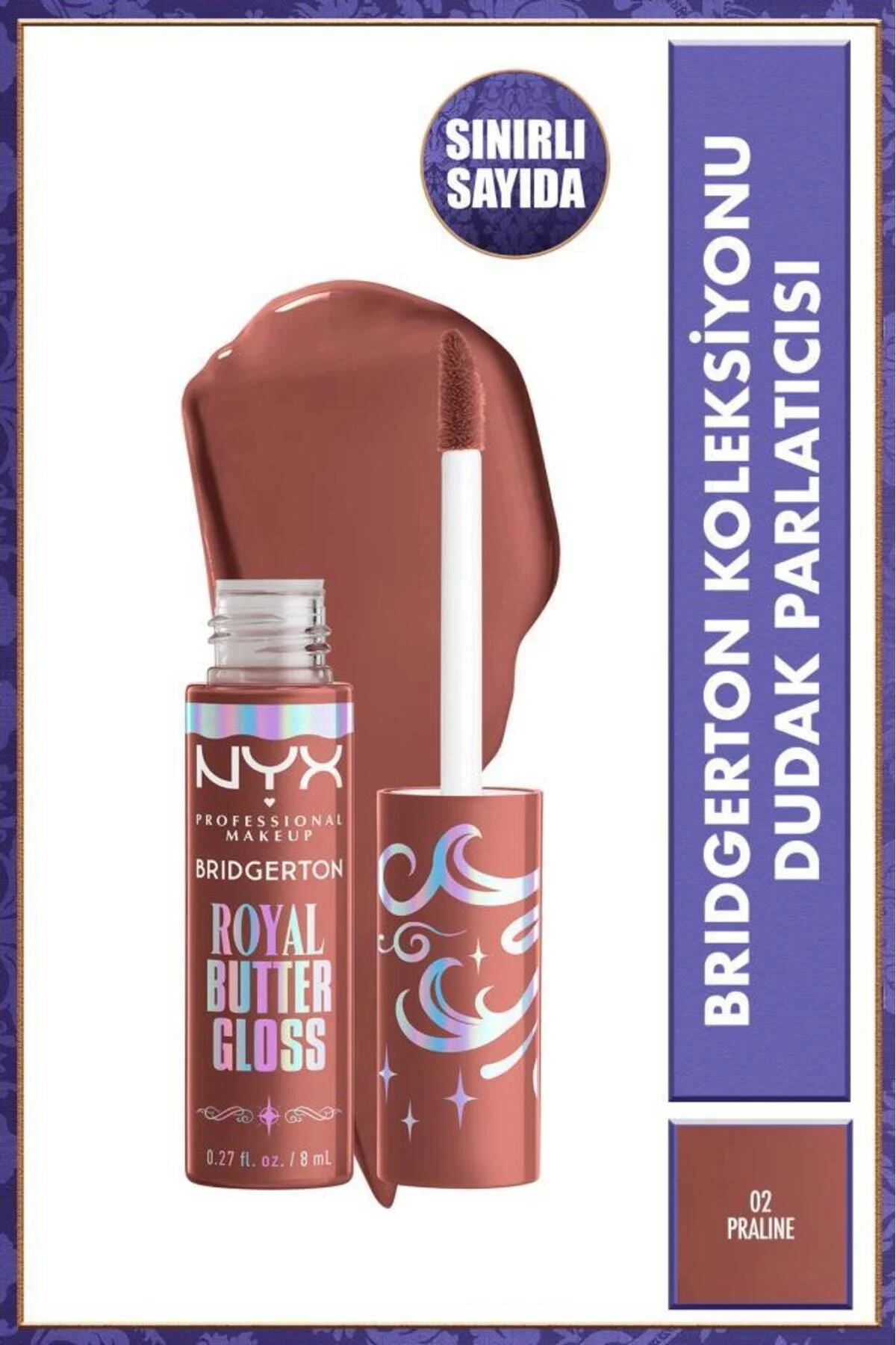 براق کننده لب کالکشن BRIDGERTON PARALINE NYX Professional Makeup