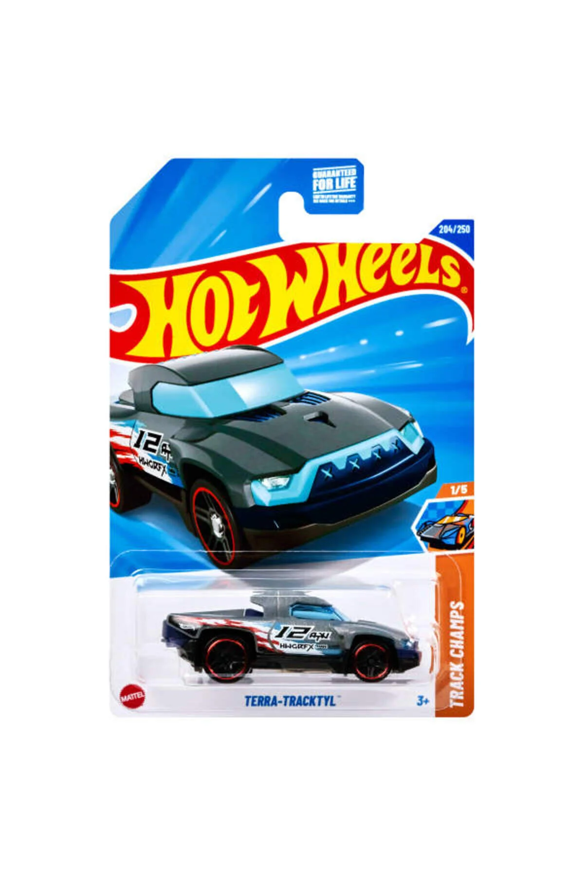 ماشین اسباب بازی کارتهای SINGLE CARS TERRA TRACKTYL JBB82 کارت کوتاه 1 64 HOT WHEELS
