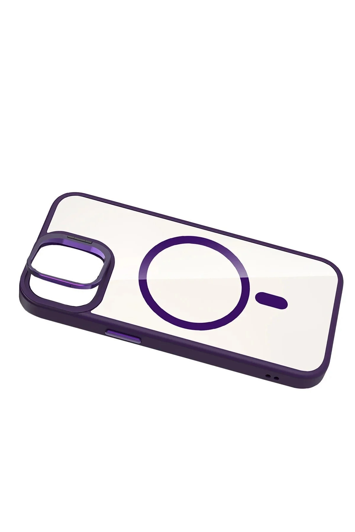 کاور و قاب روکش پایه لنز MAGSAFE APPLE IPHONE 11 REMIM DEEP PURPLE TYGO8633 toyigoo