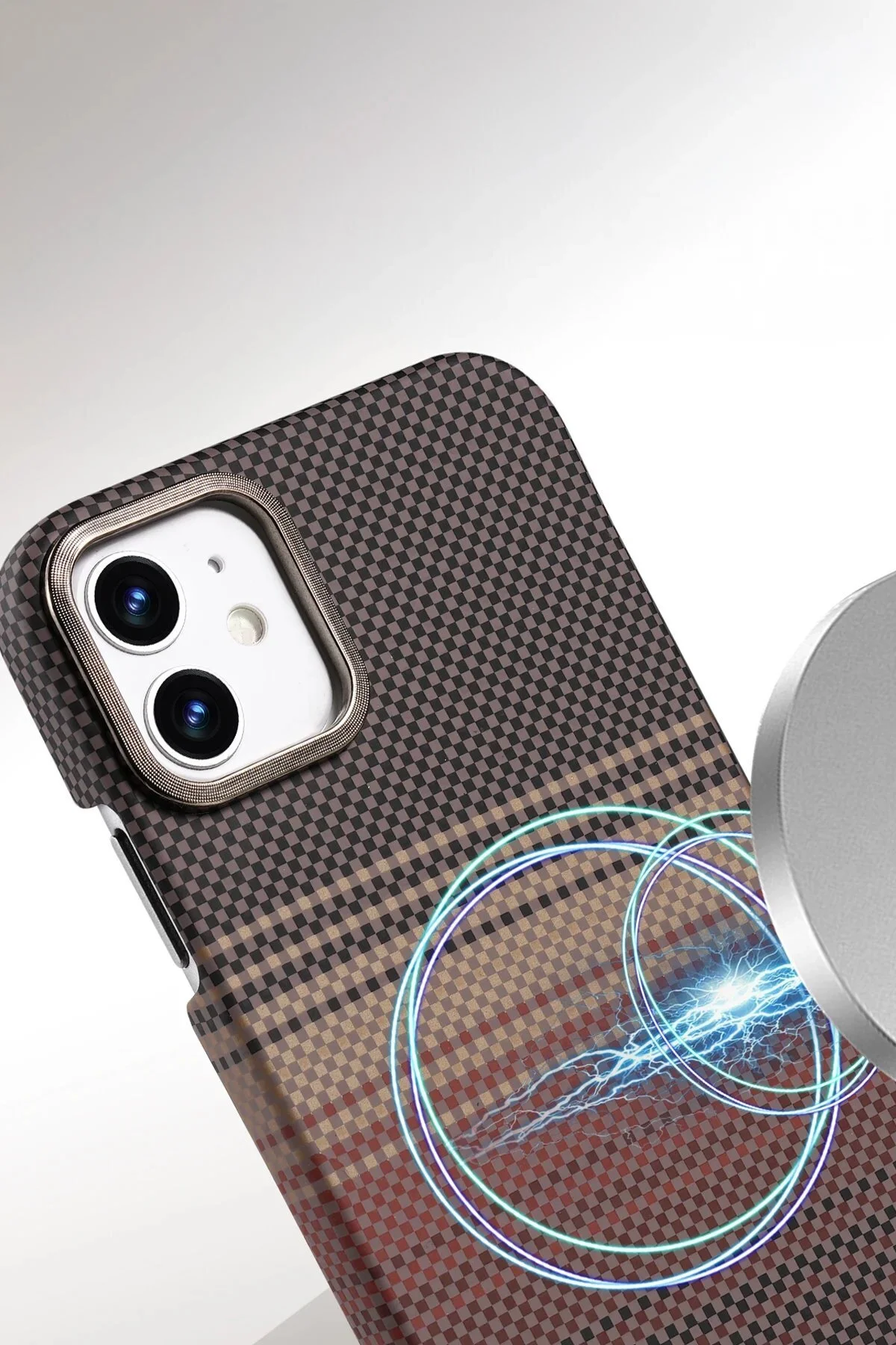 کاور و قاب APPLE IPHONE 11 VEGA MAGSAFE COVER DESERT TITANIUM TYGO2848 toyigoo