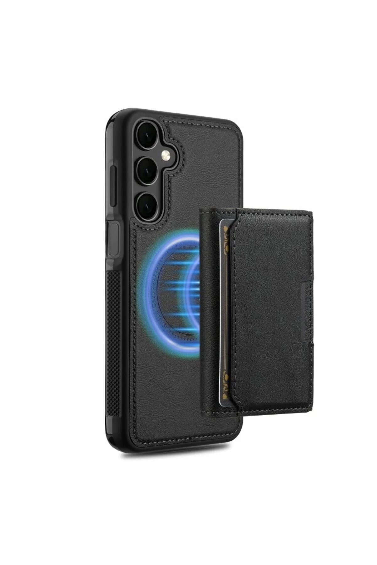 کاور و قاب محافظ SAMSUNG GALAXY S24 FE CASE POLLUX L2 SERIES 2 1 با نگهدارنده کارت مغناطیسی Teleplus