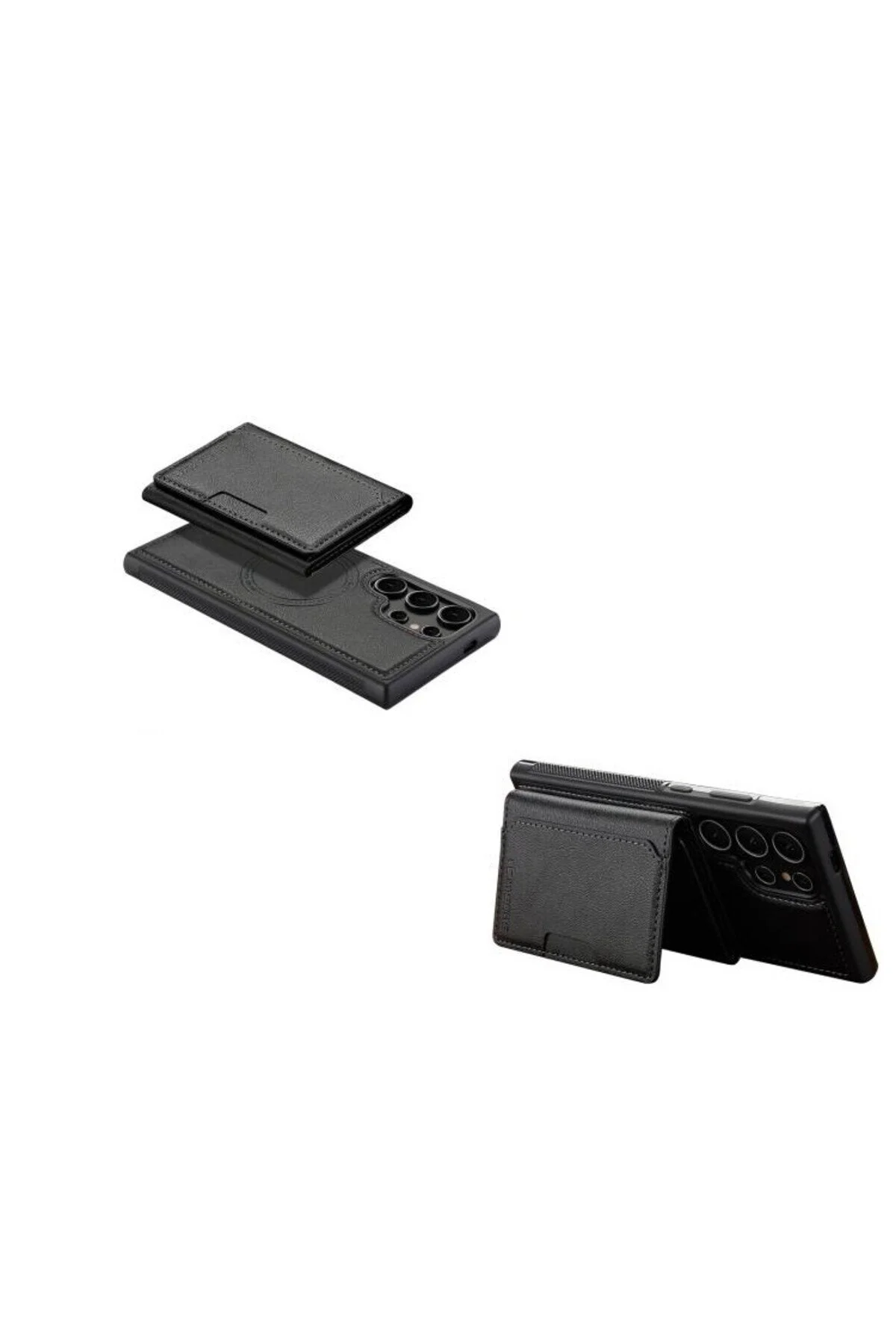 کاور و قاب SAMSUNG GALAXY S24 ULTRA CASE POLLUX L2 SERIES 2 1 با نگهدارنده کارت مغناطیسی Teleplus