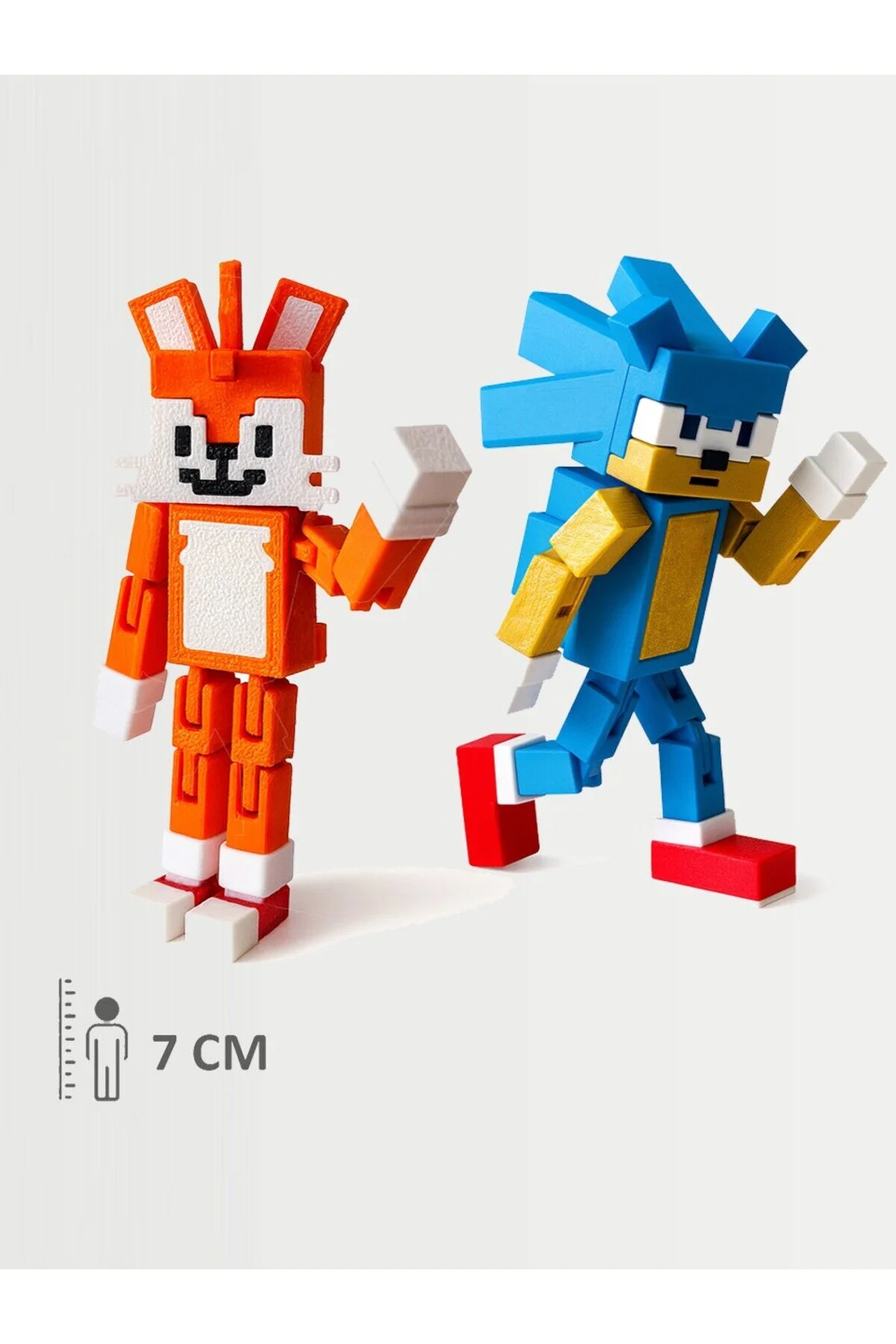 اسباب بازی های فیگور دیگر MINECRAFT SONIC THE HEDGEHOG AND TAILS انیمیشن JOINTED FIGUR FigürDizayn