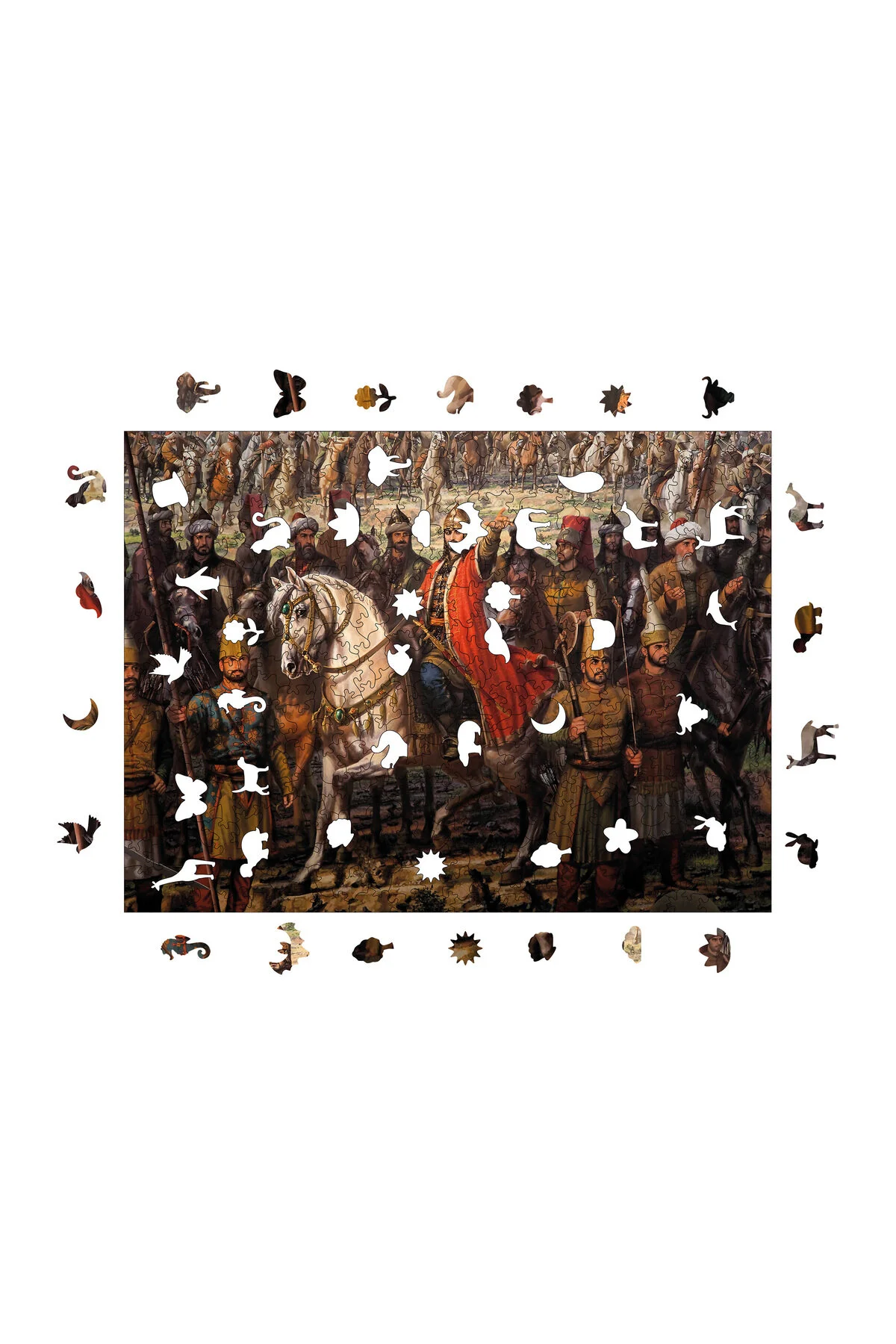 پازل چوبی فاتح 450 قطعه 29X39 سانتی متر WePuzzleUp