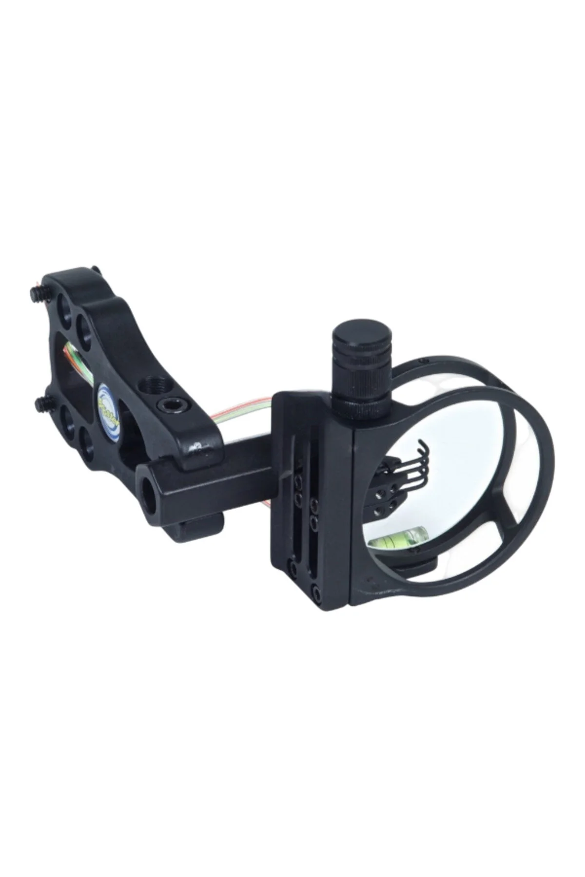 دستگاه نشانه روی کمان REEL HUNTING BOW SIGHT 4 PIN مشکی +LIGHT BOOSTER
