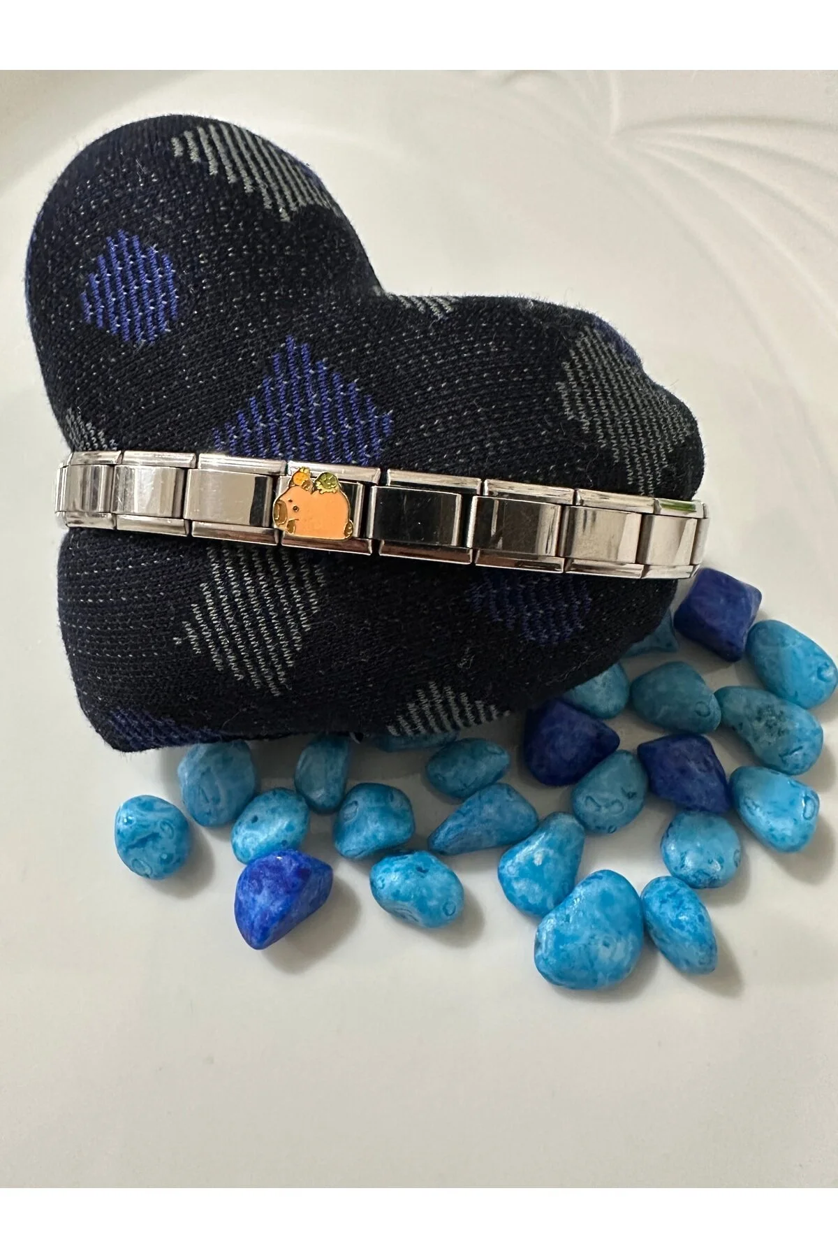 چارم دستبند ایتالیایی لاک پشت CAPYBARA 1 PC CHARM Luxmon