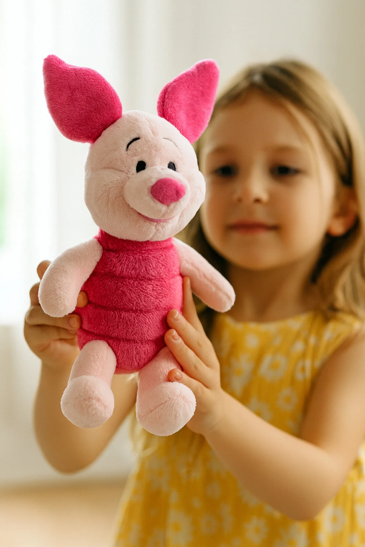 اسباب بازی های پشمی عروسک مخمل دار شخصیت کارتونی هسته خوک 25 سانتی متر TOYFEST