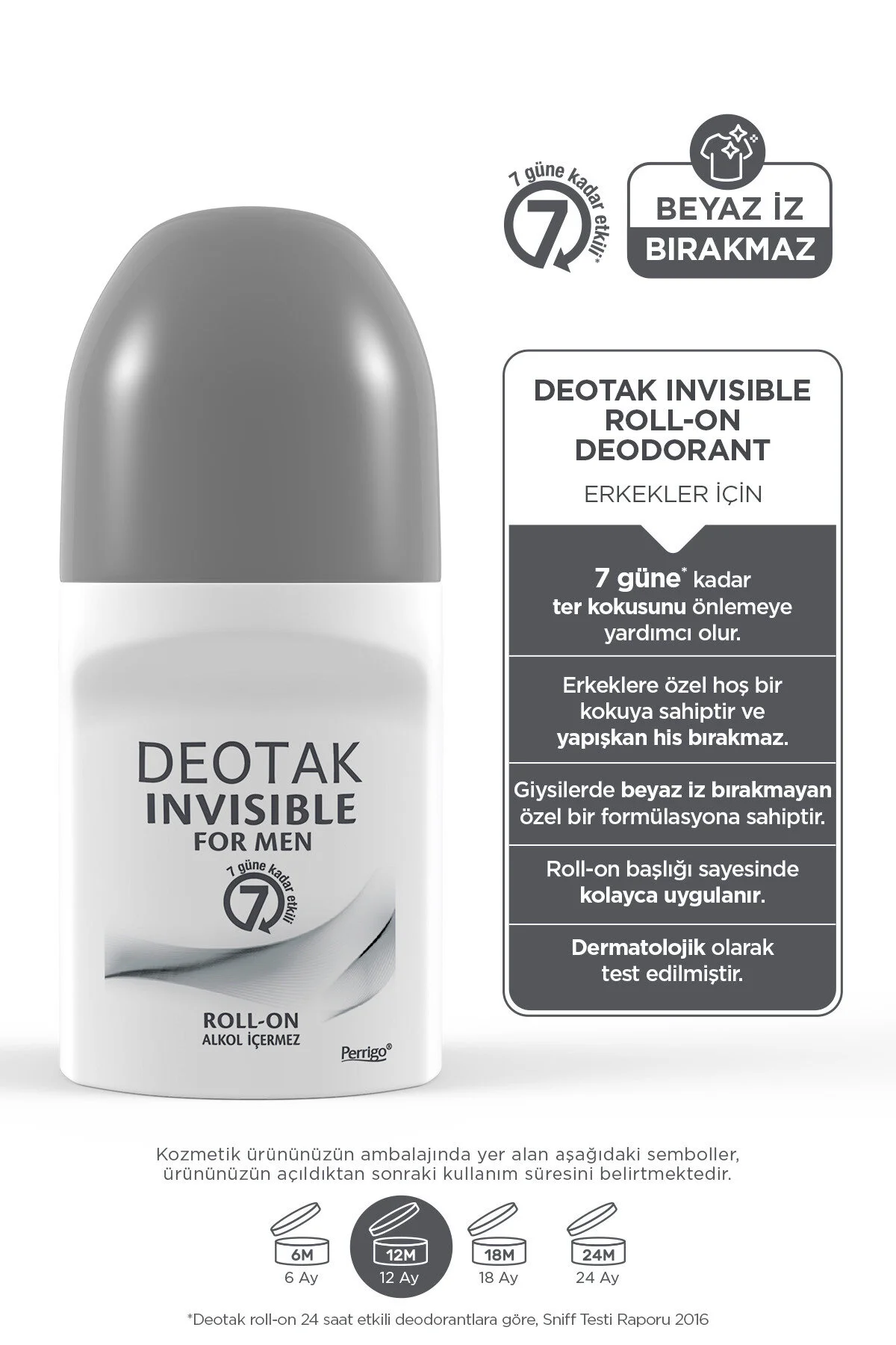 دئودورانت و رول آن مردانه DEODORANT 35 میل نورد موثر نامرئی Deotak
