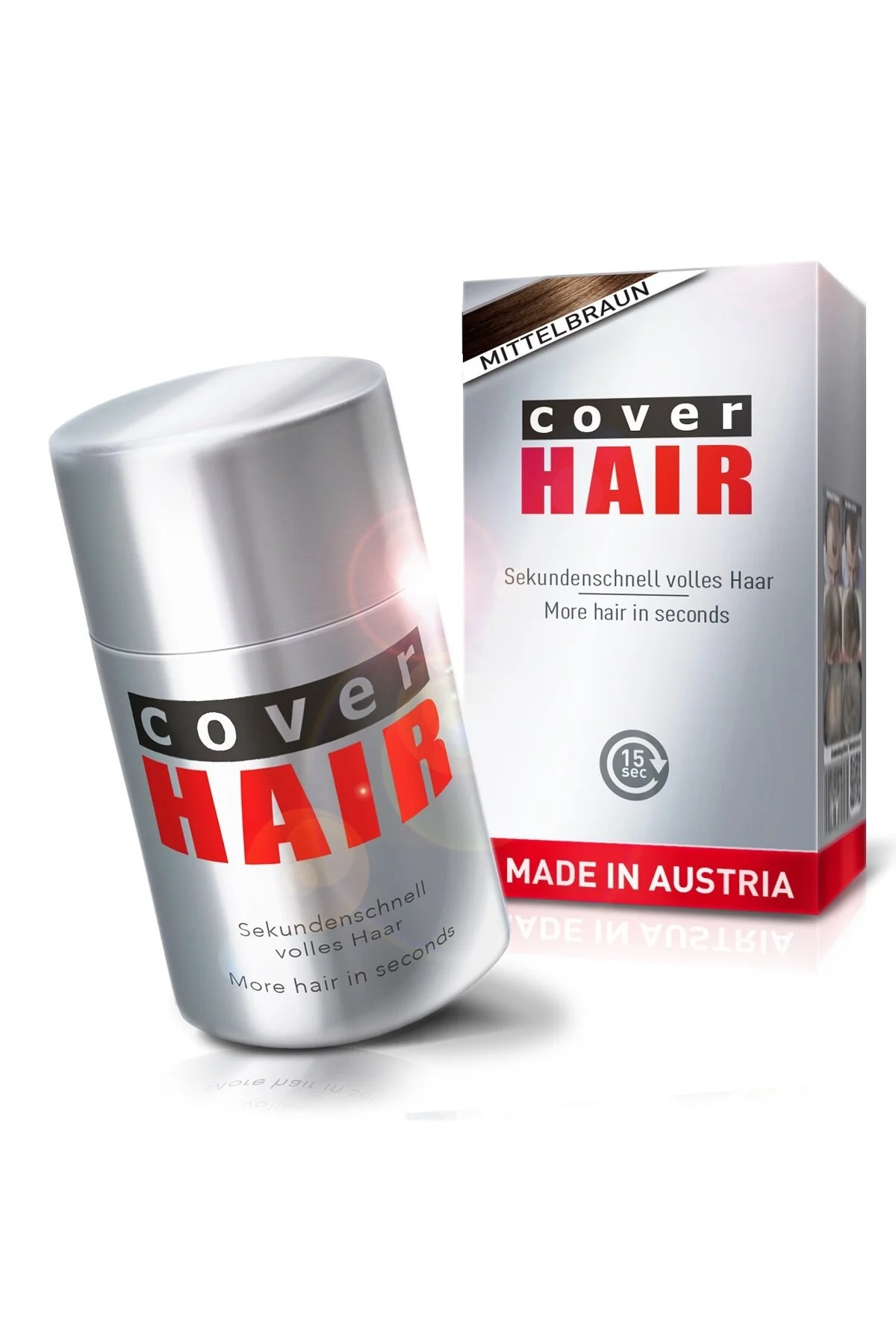 رنگ مو پودر پوشاننده طاسی 14 گرمی فیبر تاپیک Cover Hair