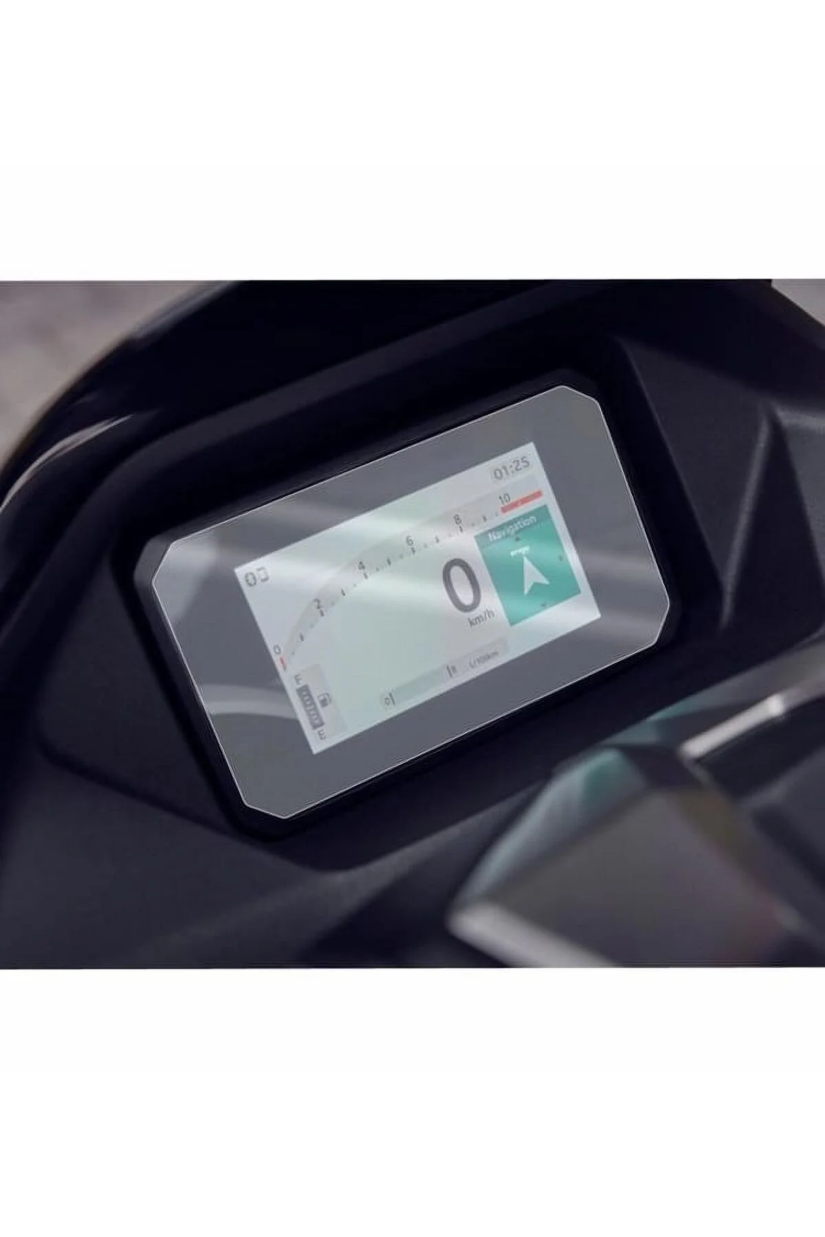 صفحه کیلومتر موتورسیکلت محافظ نمایش نانو 9H سازگار با مدل INSTRUMENT HONDA PCX 125 DX 2025 GLASOR