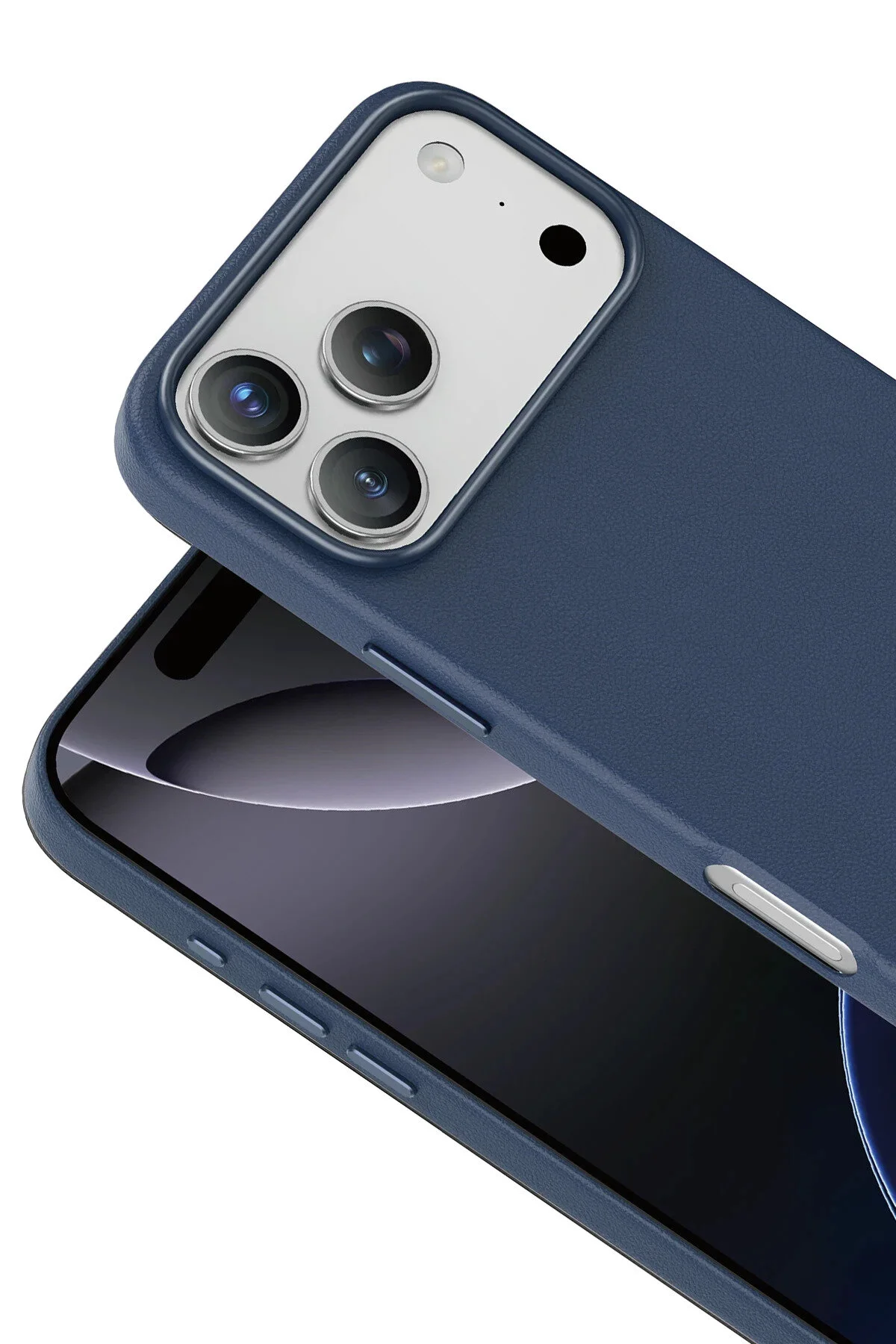 کاور و قاب محافظ چرمی اپل آیفون 17 پرو با ظاهر نرم ممتاز MAGSAFE KeepHone