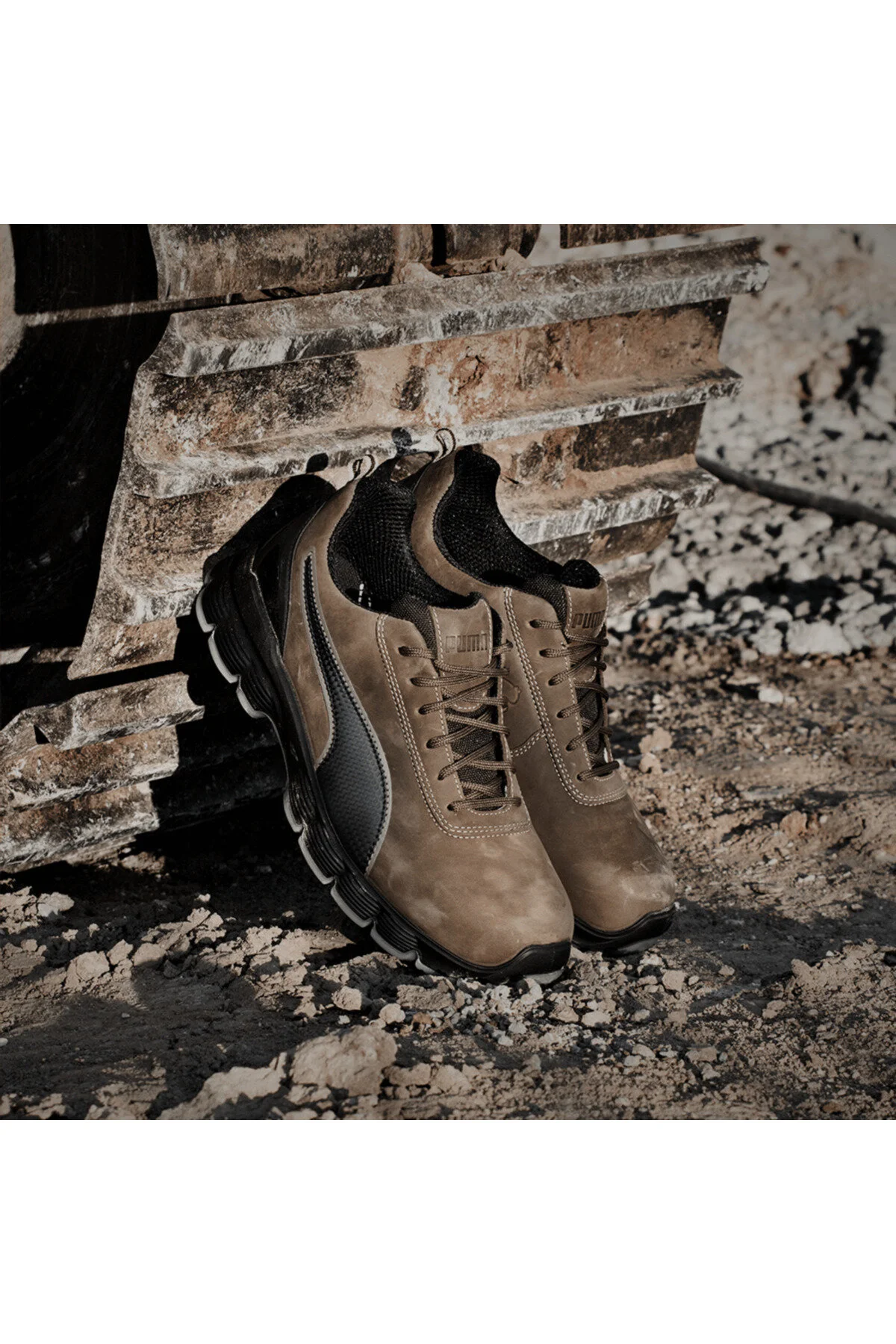 CONDOR SAFETY FOOD NUBUK LEATHER SHOE S3 SRC ESD پوما Puma
