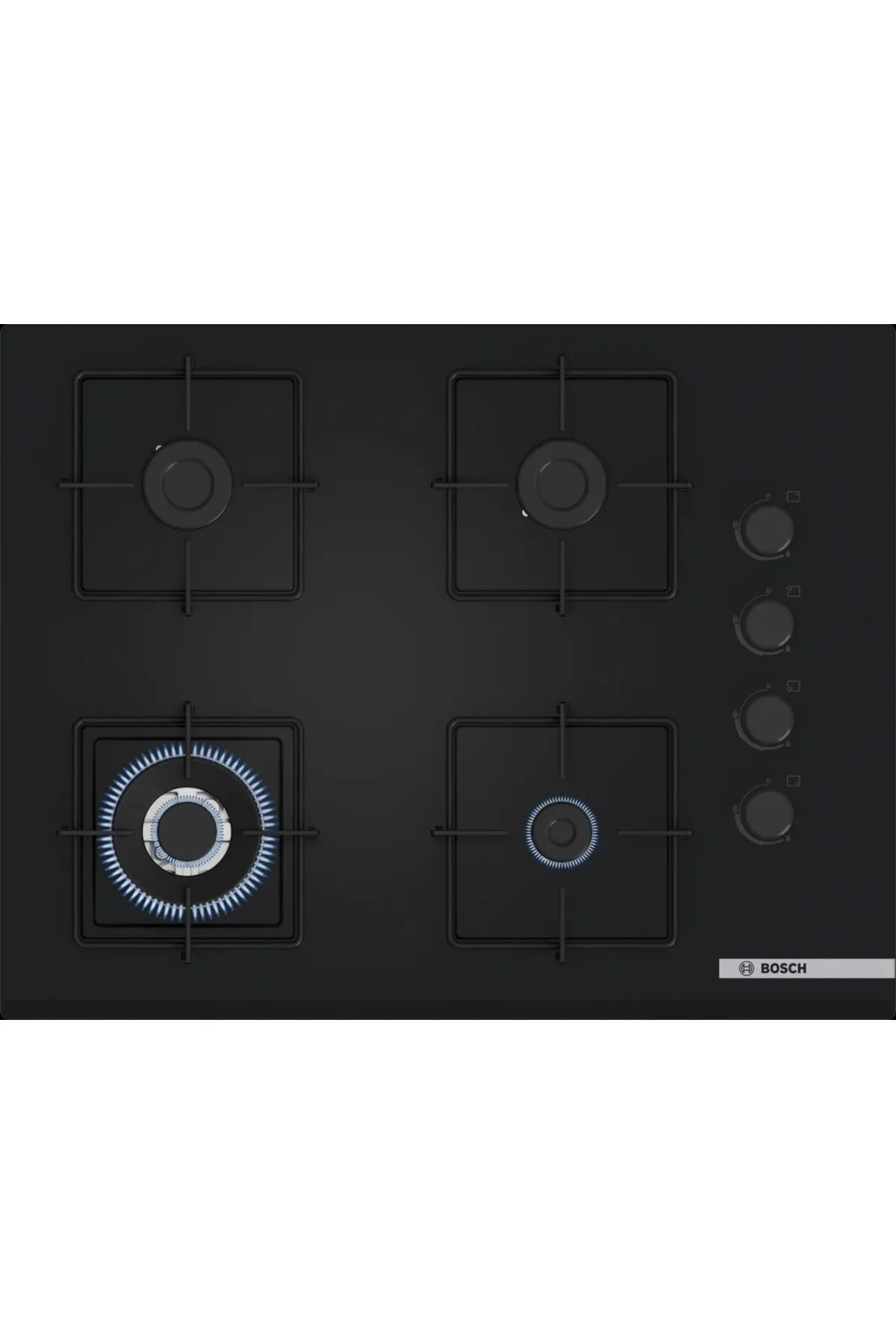 لوازم توکار ست 3 تکه مشکی HUA736EG0T POH7C6P30O DWK64PJ60T به کمک بخار با تشک پخت بوش Bosch