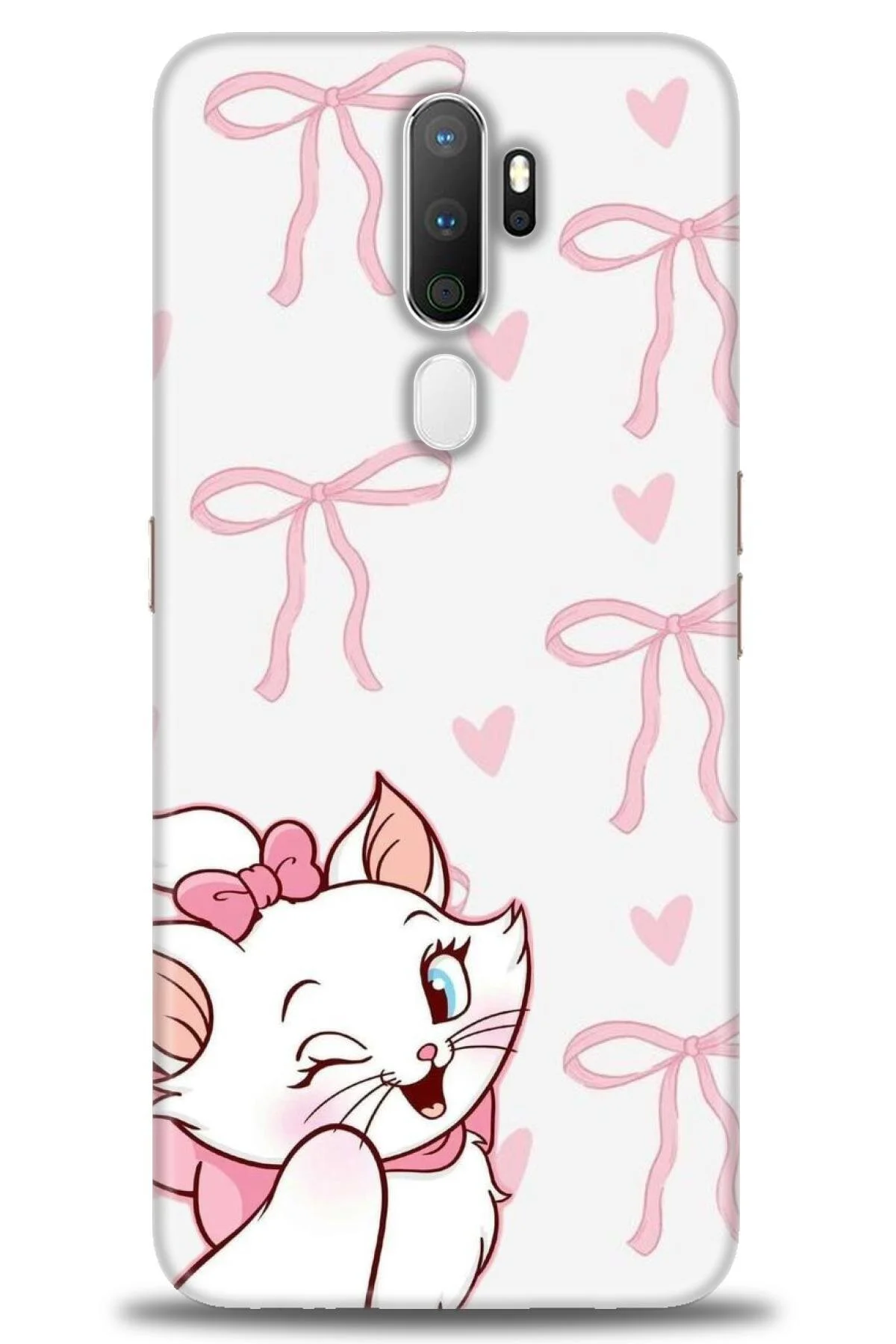 کاور و قاب A5 CASE HD PRINTED + 9H PROTECTORING 212 Oppo
