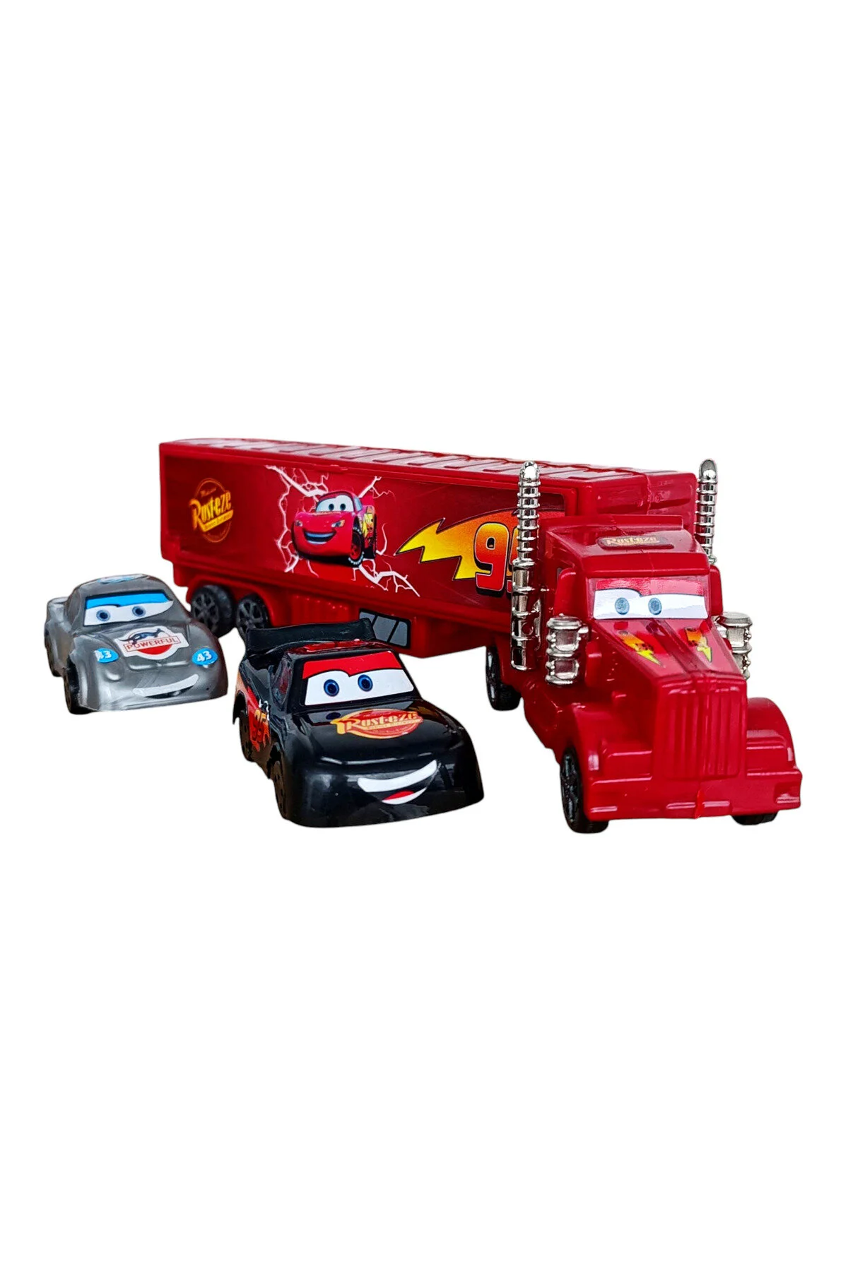 ماشین اسباب بازی MEKKUIN FRICTIONAL TOY 2 CARRIER 26 CM Brother Toys