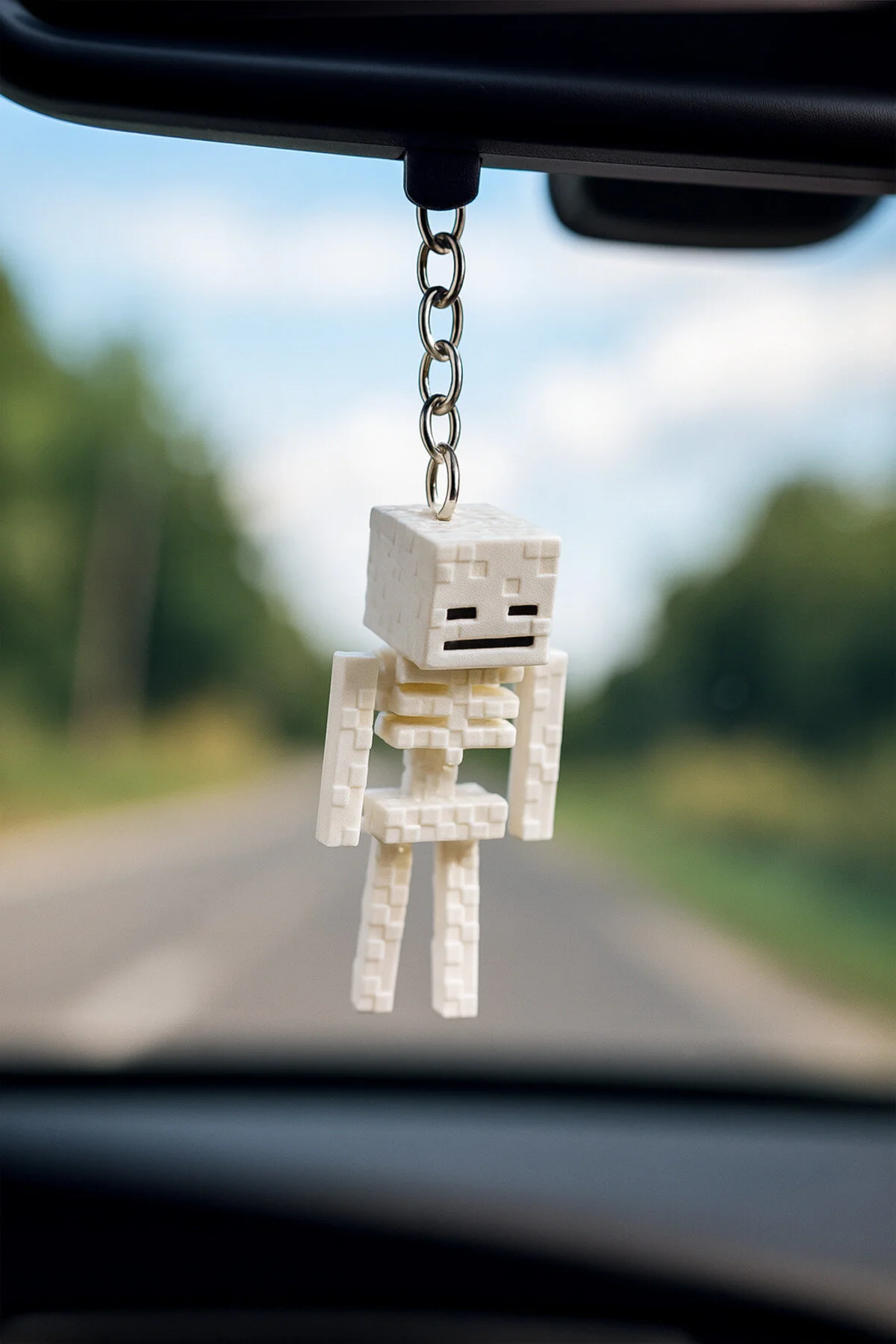 جاکلیدی اسکلت MINECRAFT – شکل 10.9 سانتی متری مفاصل متحرک طراحی بادوام Flexilab Creative