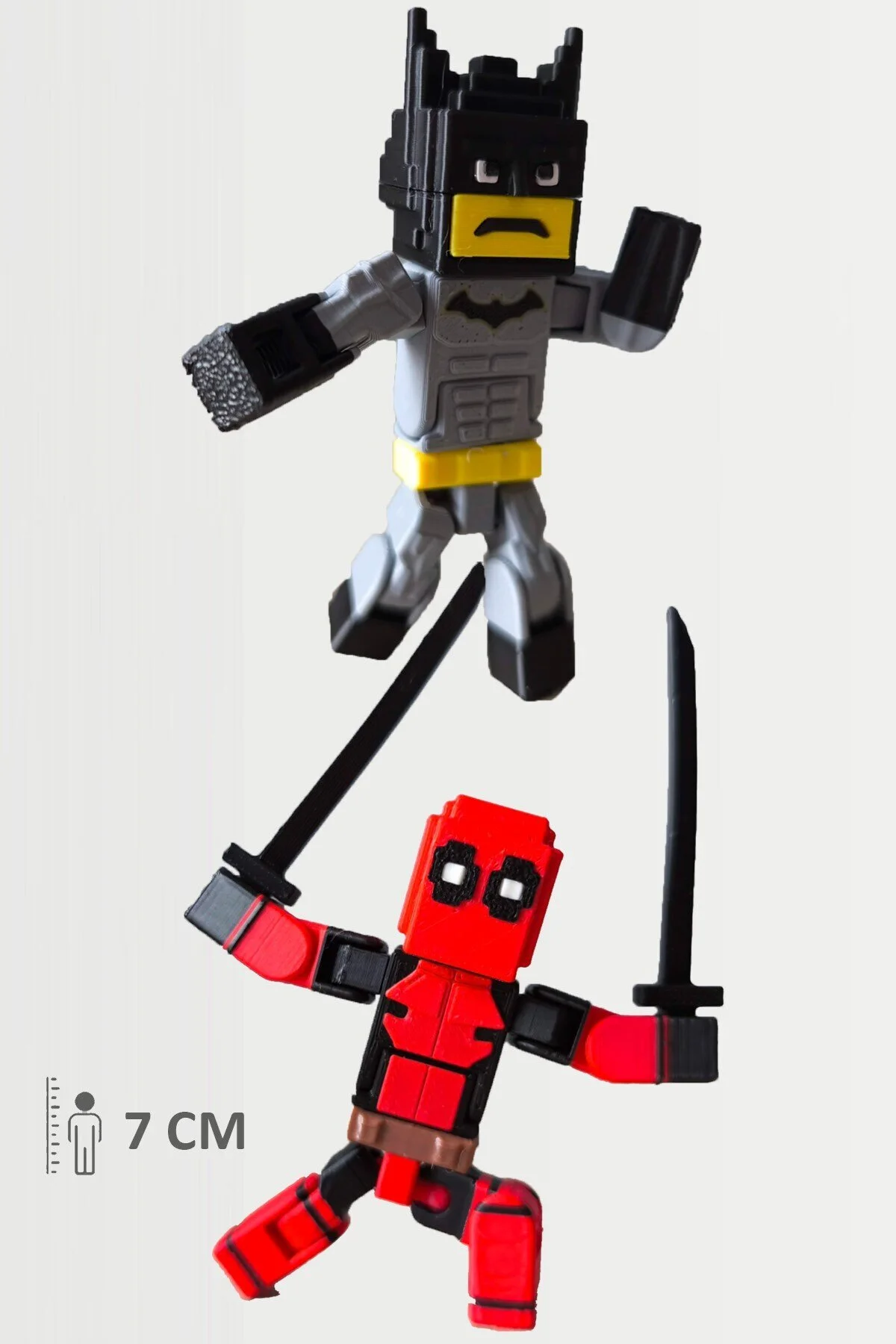 اسباب بازی های فیگور دیگر متحرک MINECRAFT BATMAN و DEADPOOL FigürDizayn