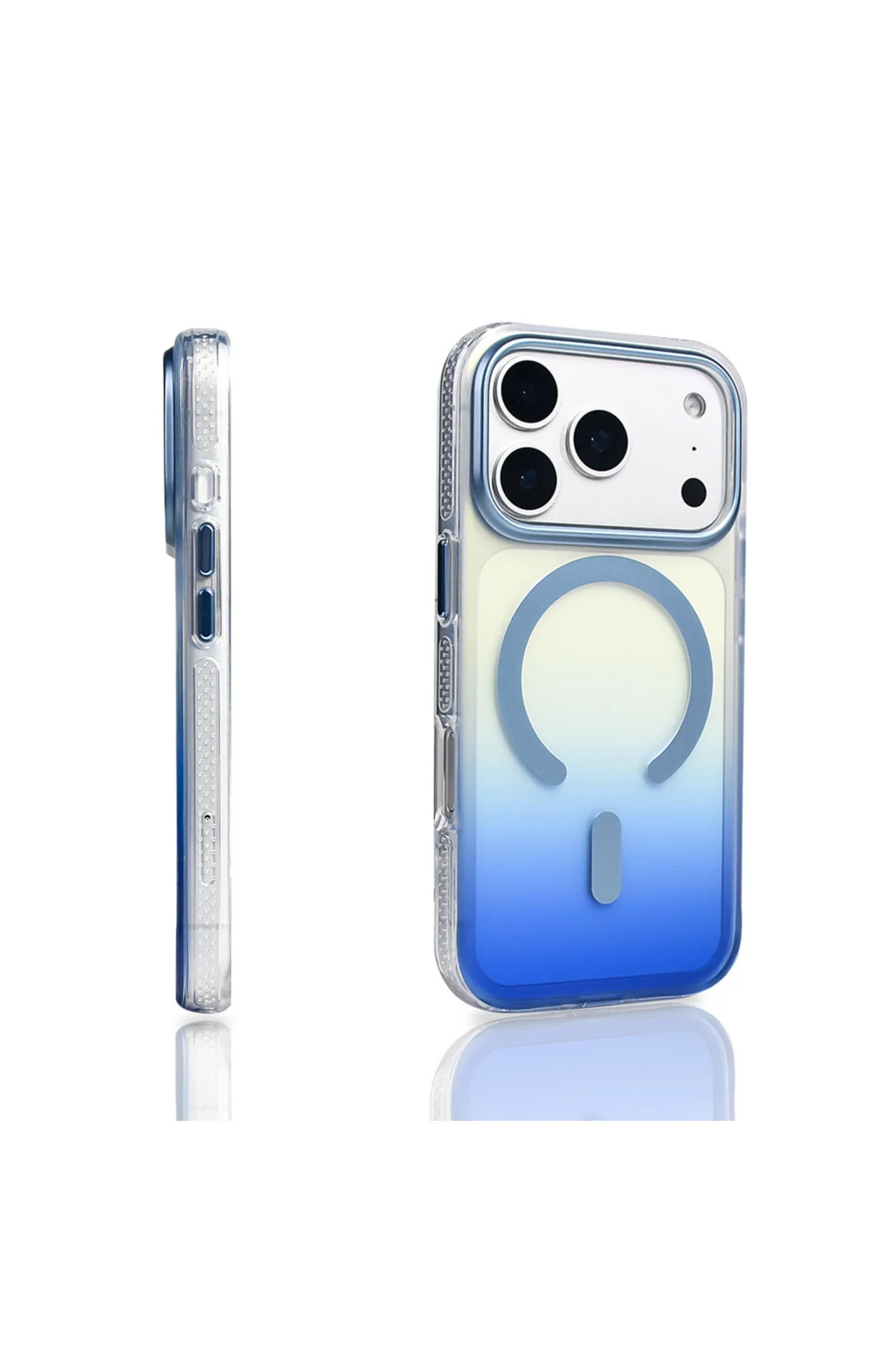 کاور و قاب MAGSAFE PREMIUM SPRINT TRANSITION نیمه شفاف IPHONE 17 PRO MAX COLOR TechnoGuru