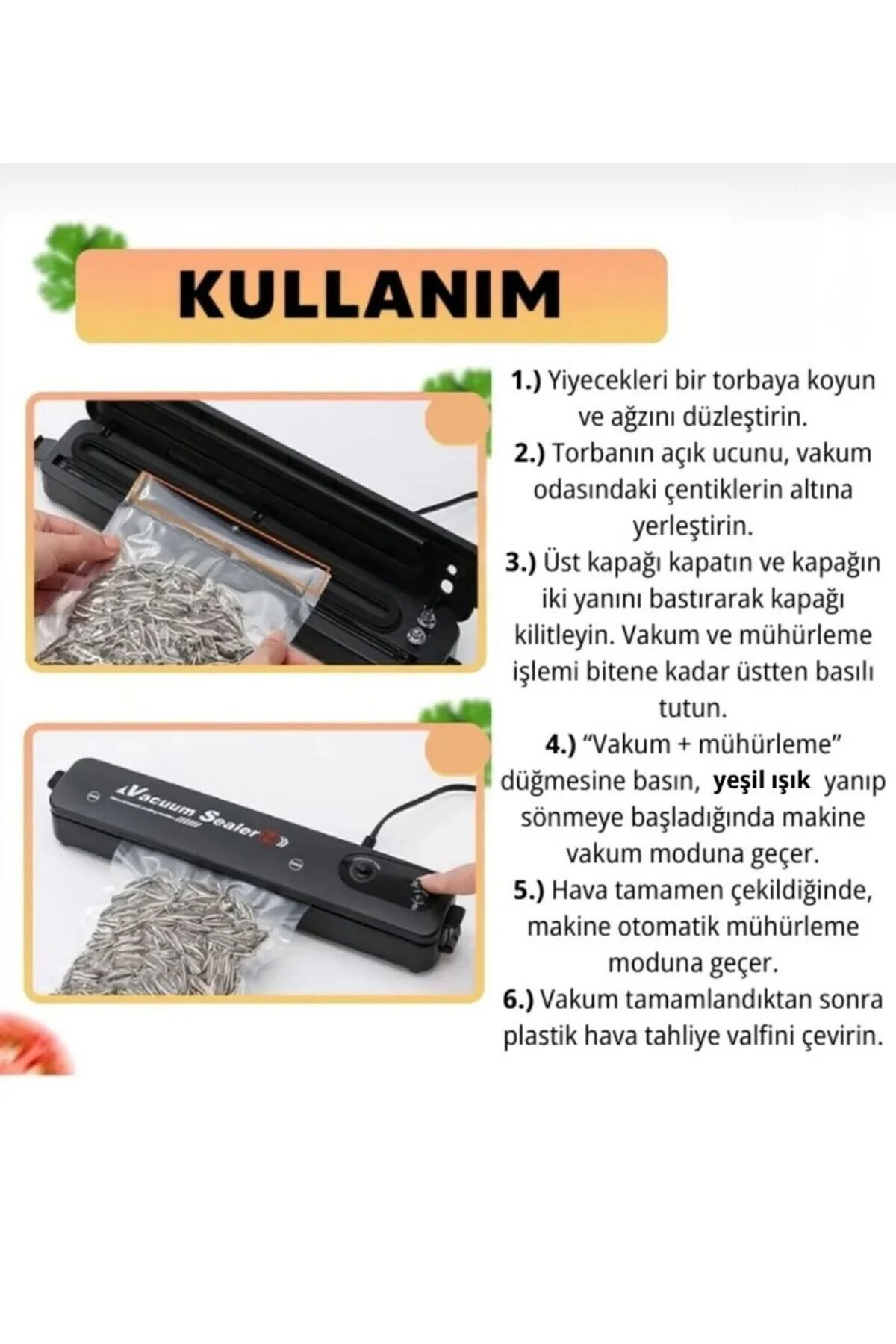 دستگاه وکیوم جاروبرقی غذای نوع خانه سیاه ذخیره سازی آسان با 10 کیسه هدیه اورجینال woodhub