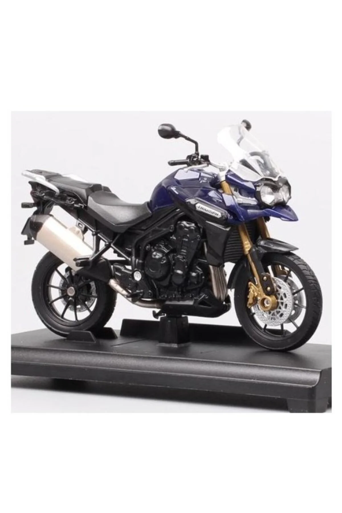 ماشین اسباب بازی TRIUMPH TIGER EXPLORER 1:18 مدل موتور سیکلت دیکست – فلزی دارای مجوز WELLY
