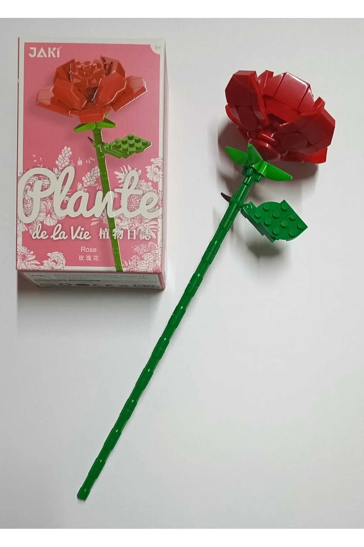 لگو و اسباب بازی های ساخت محور ست ساختمان LEGO ROSE 8+ مدل گل تزئینی از ترکیه JAKI