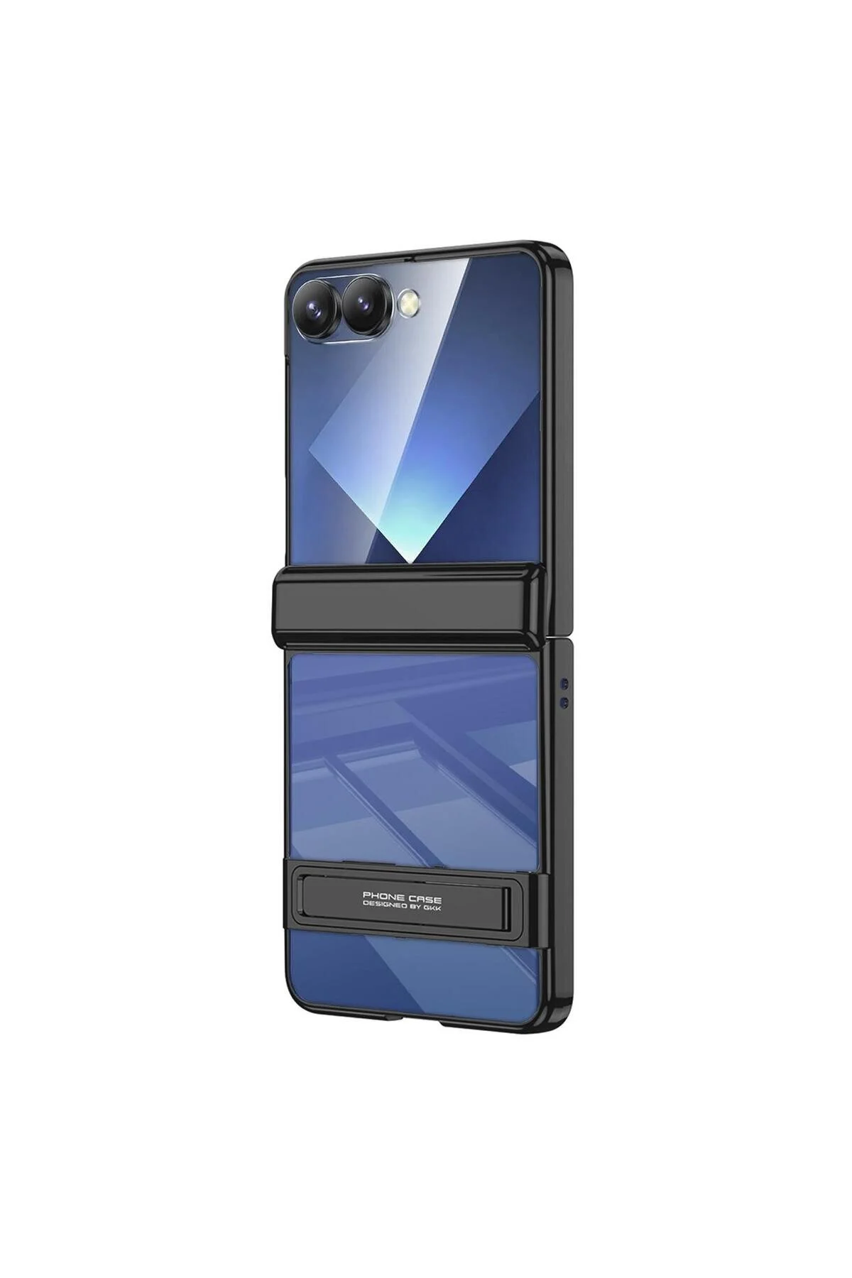 کاور و قاب SAMSUNG GALAXY Z FLIP 7 CASE CLARITY STAND مشکی Microsonic