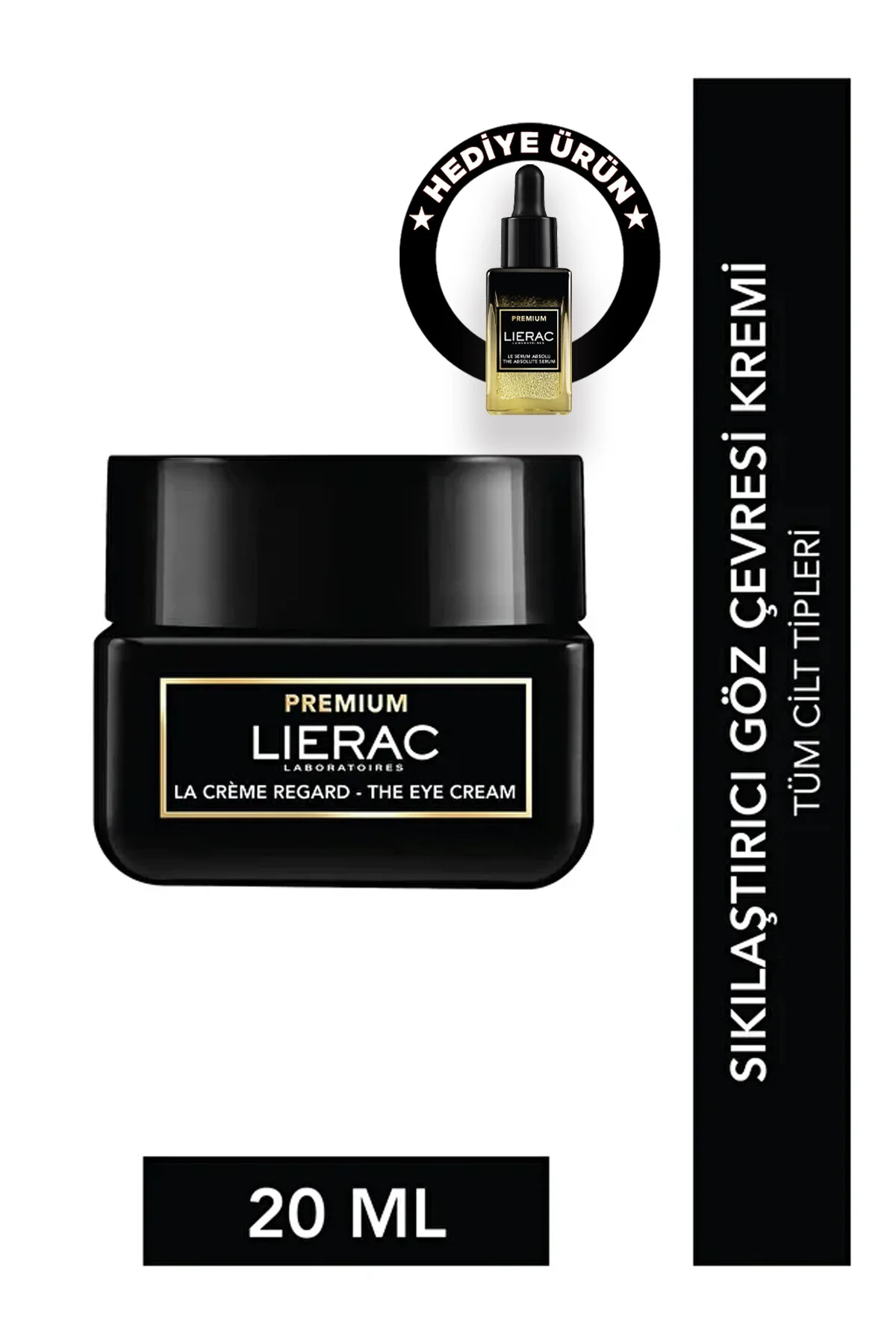 کرم دور چشم 20 میل – ضد پیری RADIANCE سرم 13 میلی لیتری هدیه اورجینال Lierac