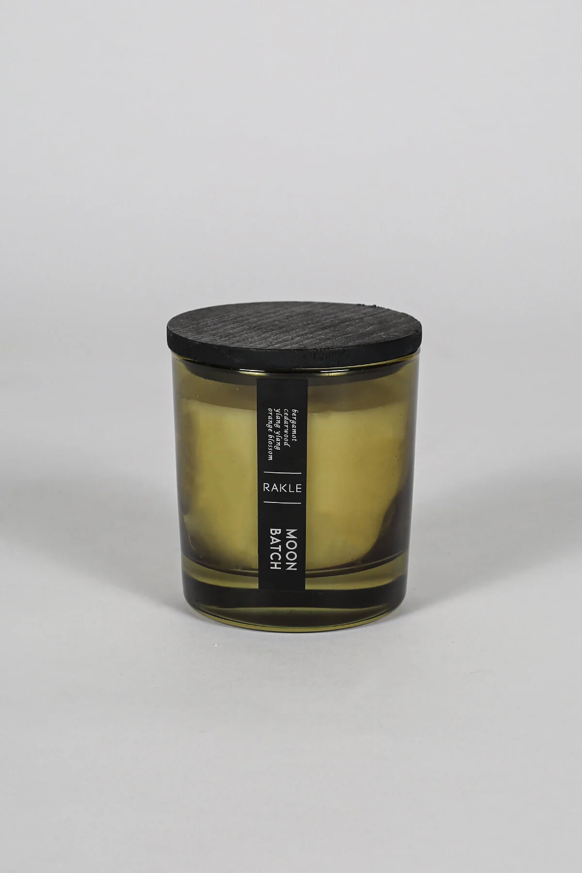 شمع و چراغ NEO MOON BATCH BERGAMOT GREEN 200 GR Rakle