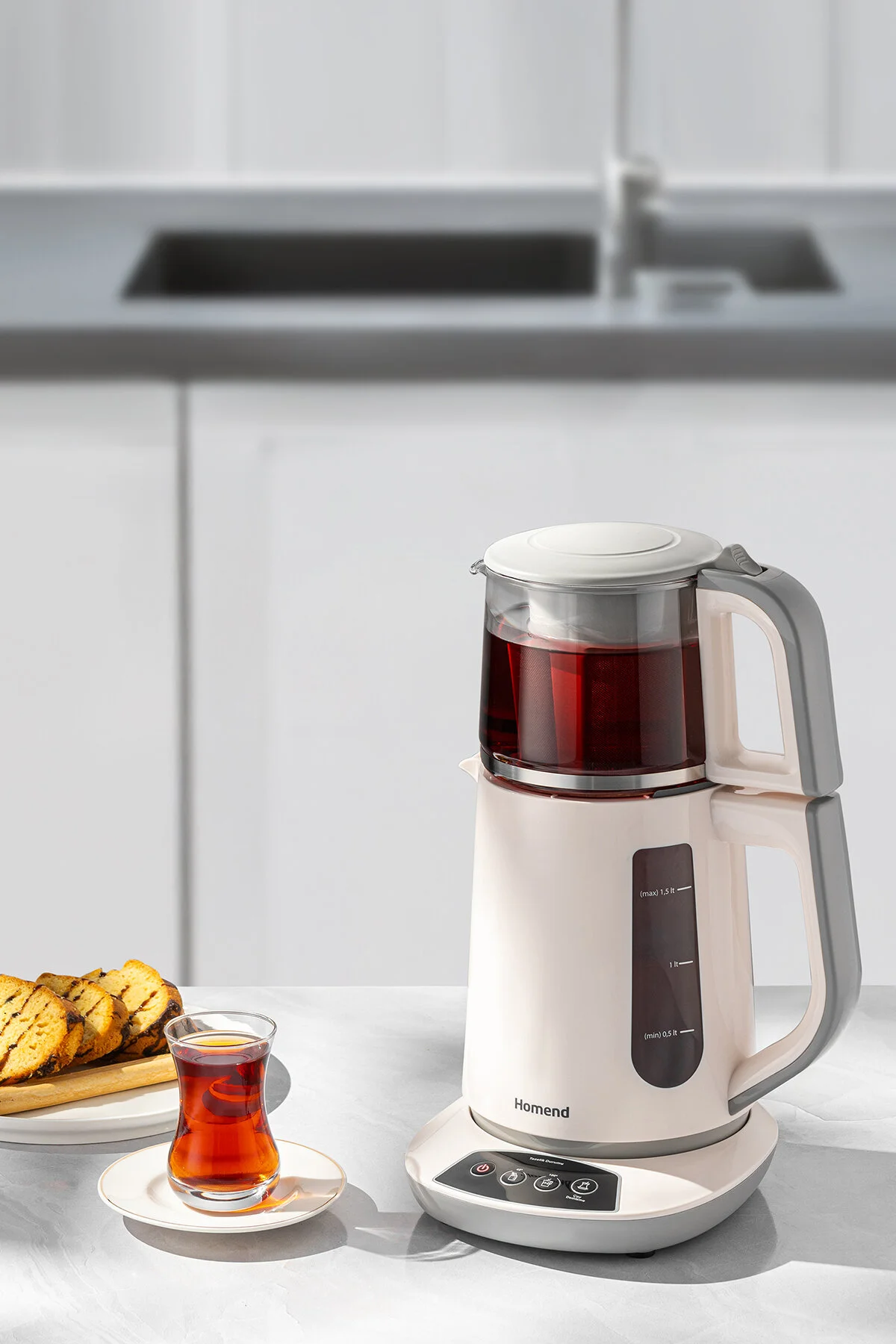 چای ساز دستگاه صحبت کردن ROYALTEA 1757H HOMEND