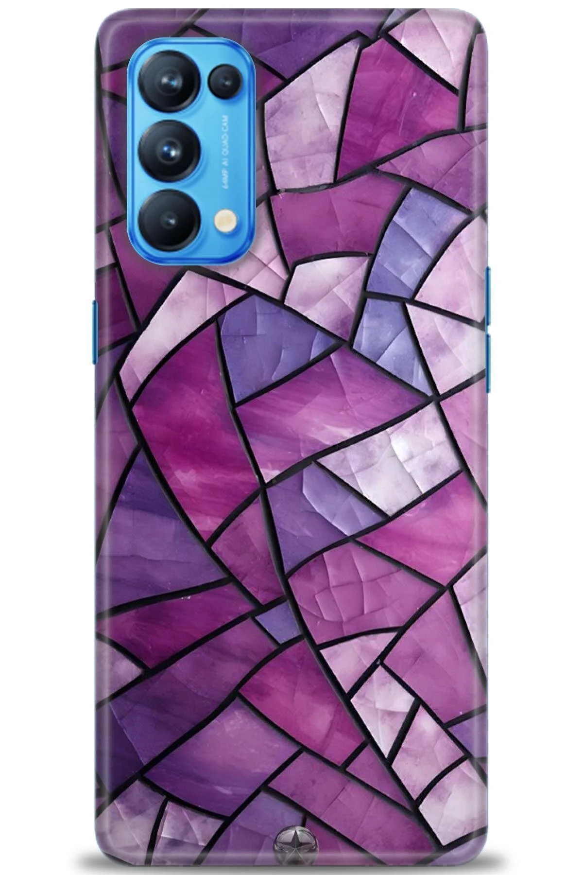 کاور و قاب جلد پرینت HD RENO 5 PRO CASE 331 Oppo