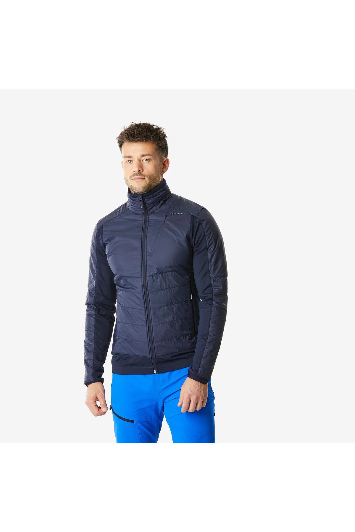 کت پشمی گرم مردانه کچوا آبی کوه MH900 Decathlon