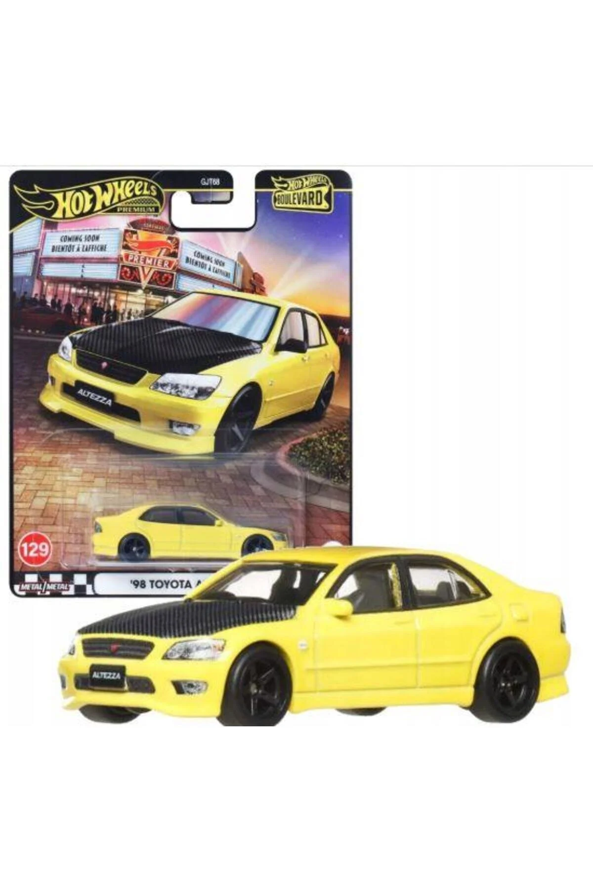 مدل خودرو بلوار پرمیوم '98 تویوتا آلتزا GJT68 JBL23 اورجینال HOT WHEELS