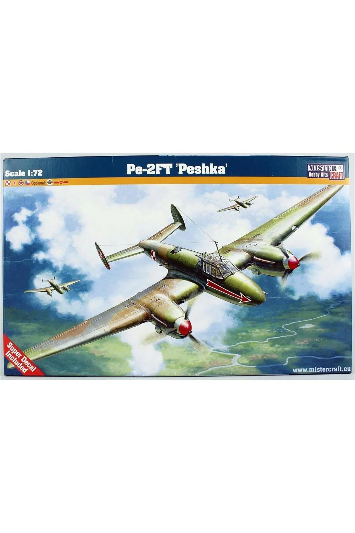 ماکت E026 1 72 PE 2FT Mistercraft