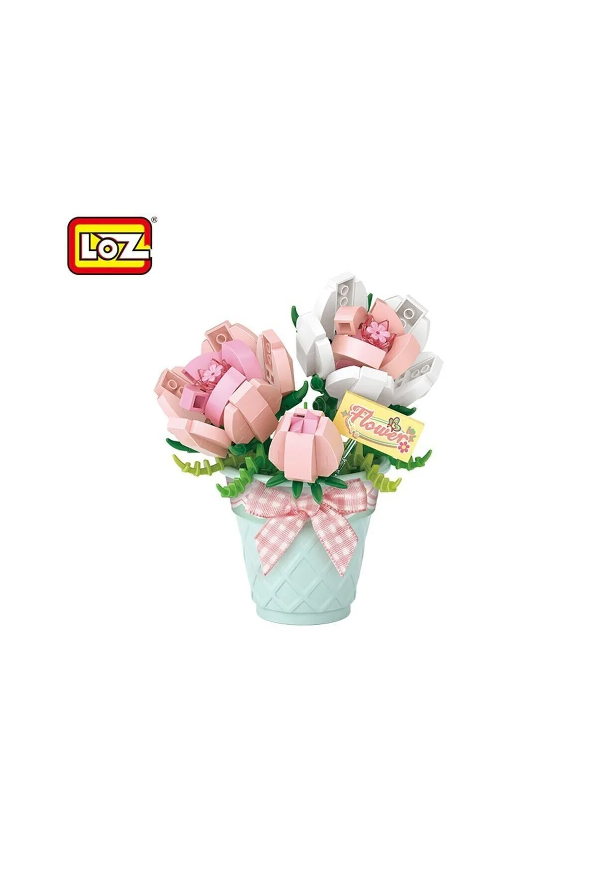 لگو و اسباب بازی های ساخت محور بلوکی رز 230 تکه گلدانی LZ8836 LOZ!!! از ترکیه opencart